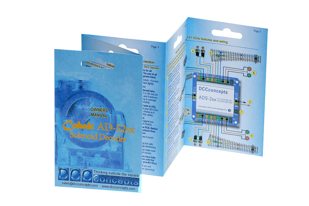 DCD-ADS-2sx Accessory Decoder CDU Solenoid Drive SX 2-Way with Power-Off Memory and Protective Case - Image 4