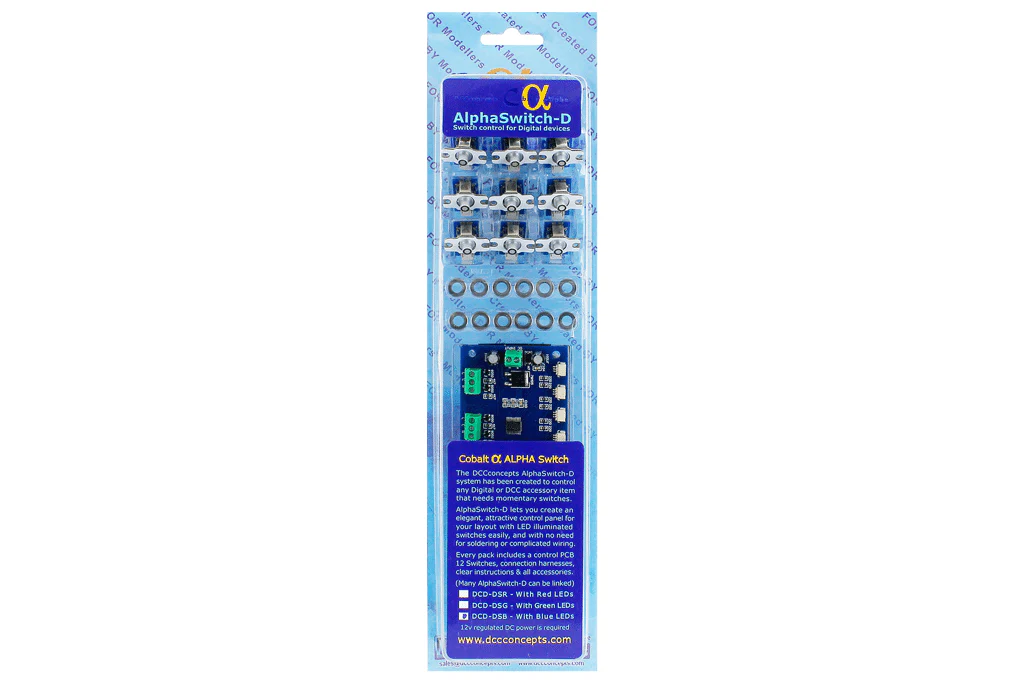 DCD-DSB Cobalt Alpha Switch D Set Digital Devices (12 x Blue) - Image 6