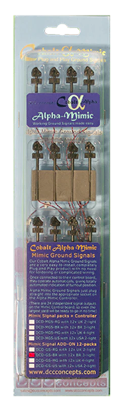 DCD-GS-BR 12x 2-wire STEAM Era 3-light Ground Signal - Image 2