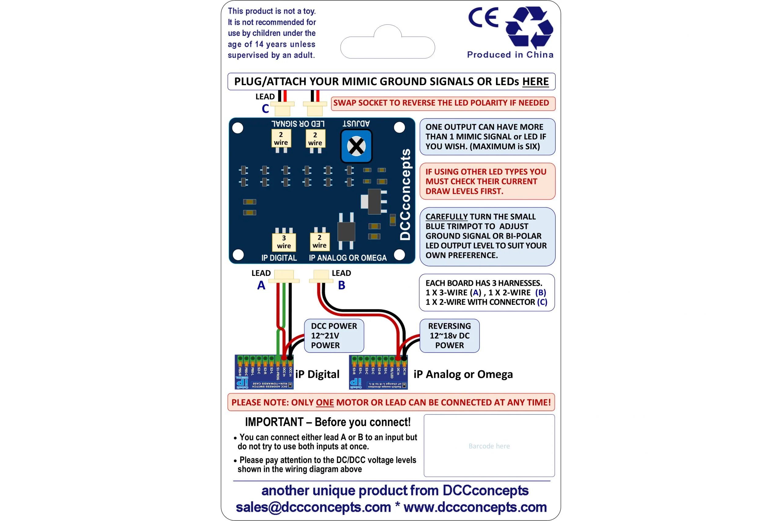 DCD-GSC.1 Ground Signal Interface Board (Single Pack) - Image 2