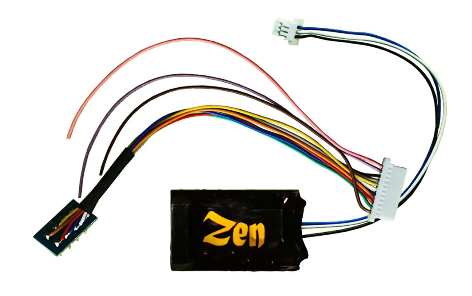 DCD-ZNM.HP.6 Zen Black Decoder. Midi-sized decoder with 8-pin harness. High Power. 6 Functions.