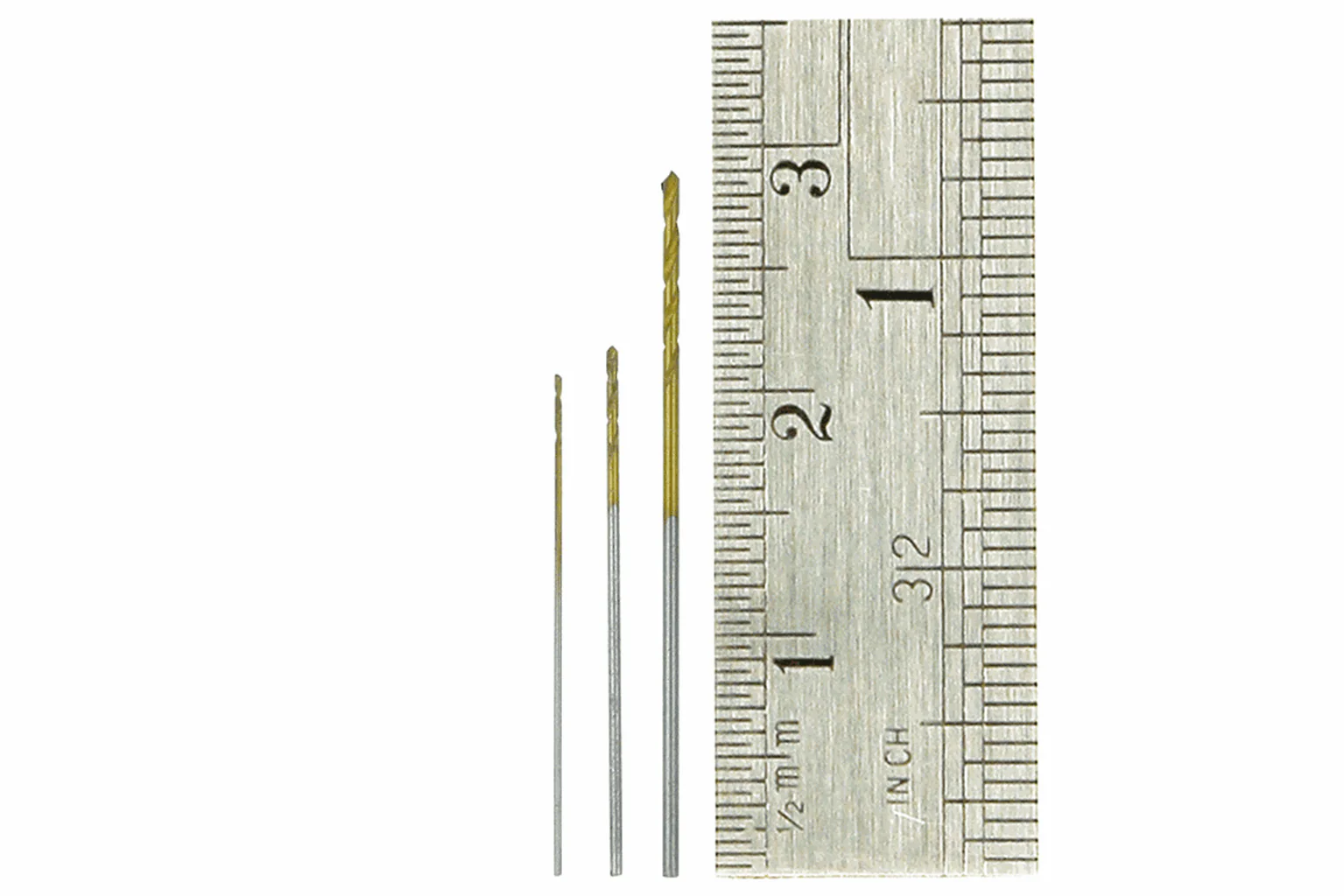 DCT-357 Drill Bits (Coated) 0.3/0.5/0.7mm (10 Each)