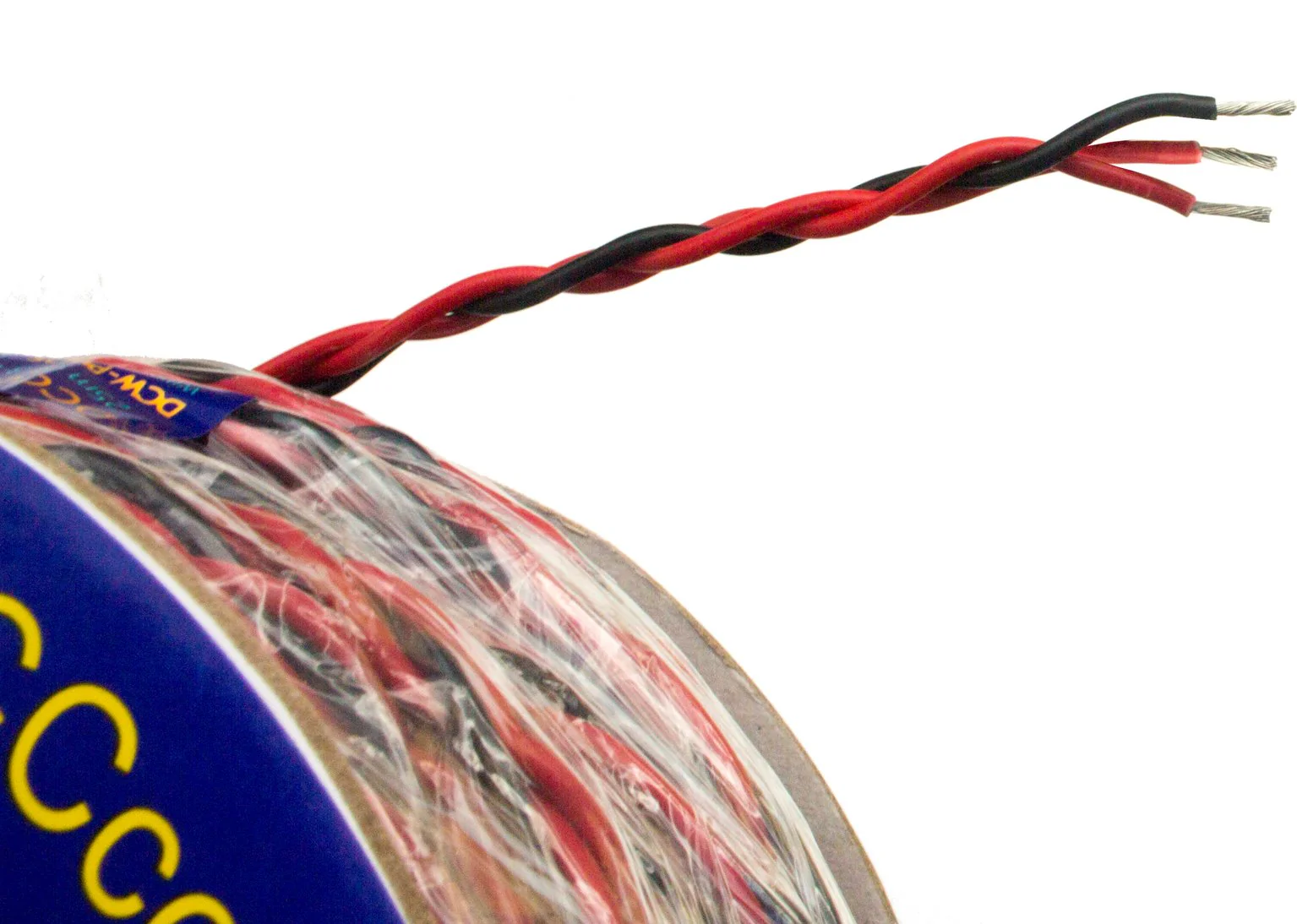 DCW-PW25 Solenoid Connection Wire 3-Plait Red/Black/Red