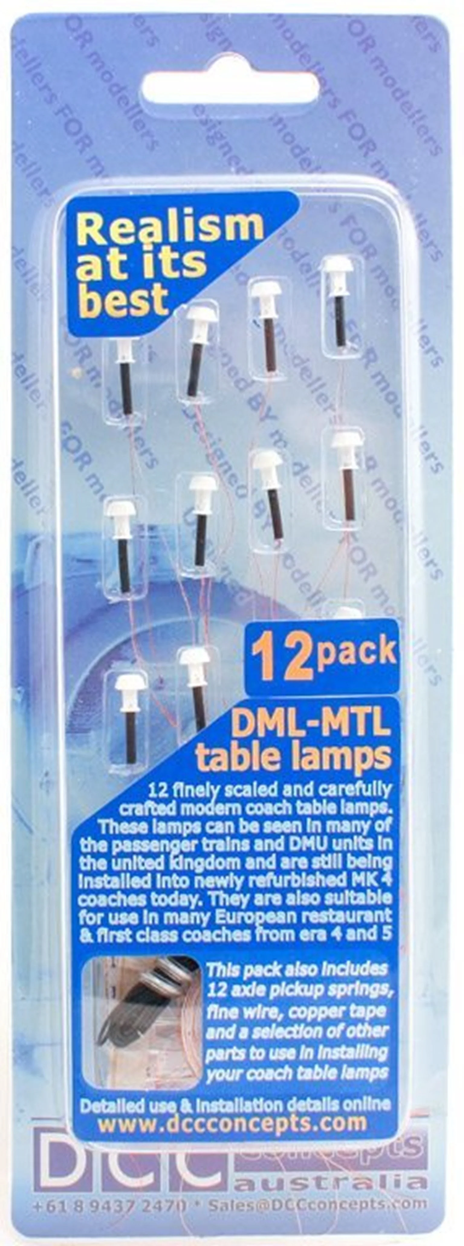 DML-MTL Working Table Lamps (Lamps Only) BR and EU - Image 3