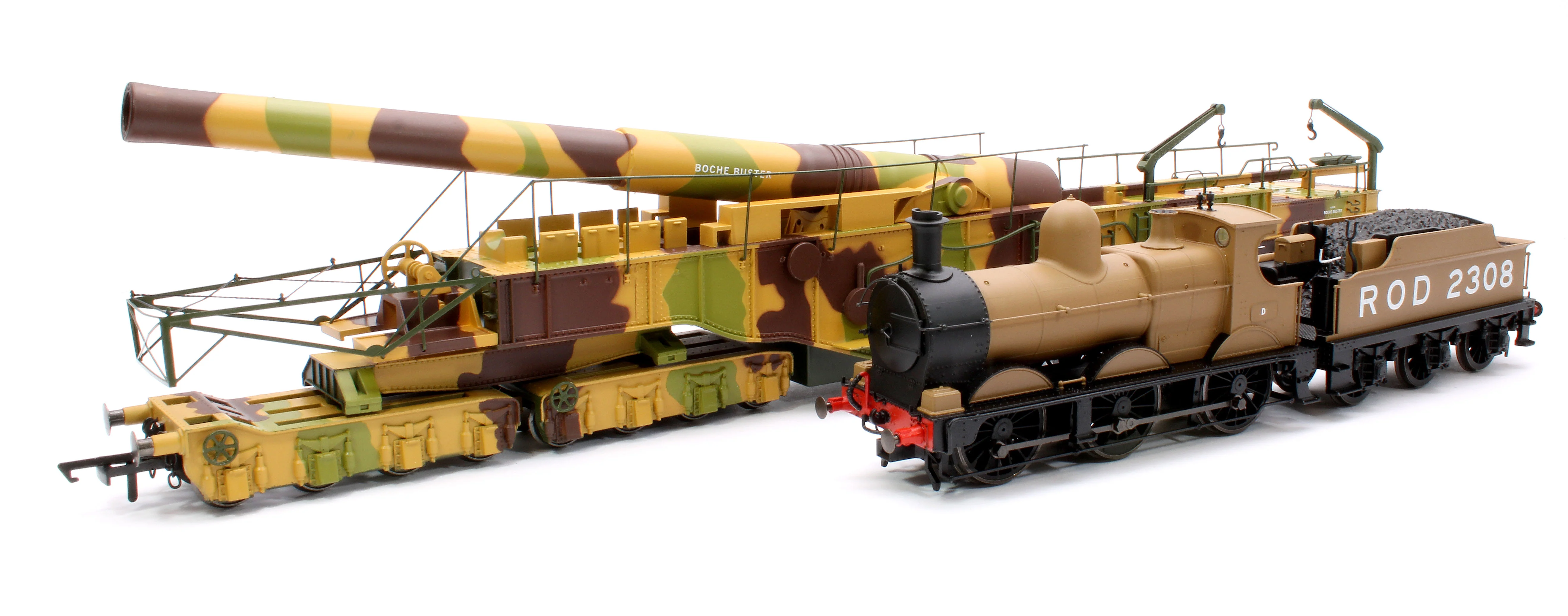 OR76BOOM04 Dean Goods ROD 2308 WW1 Boche Buster Train Pack