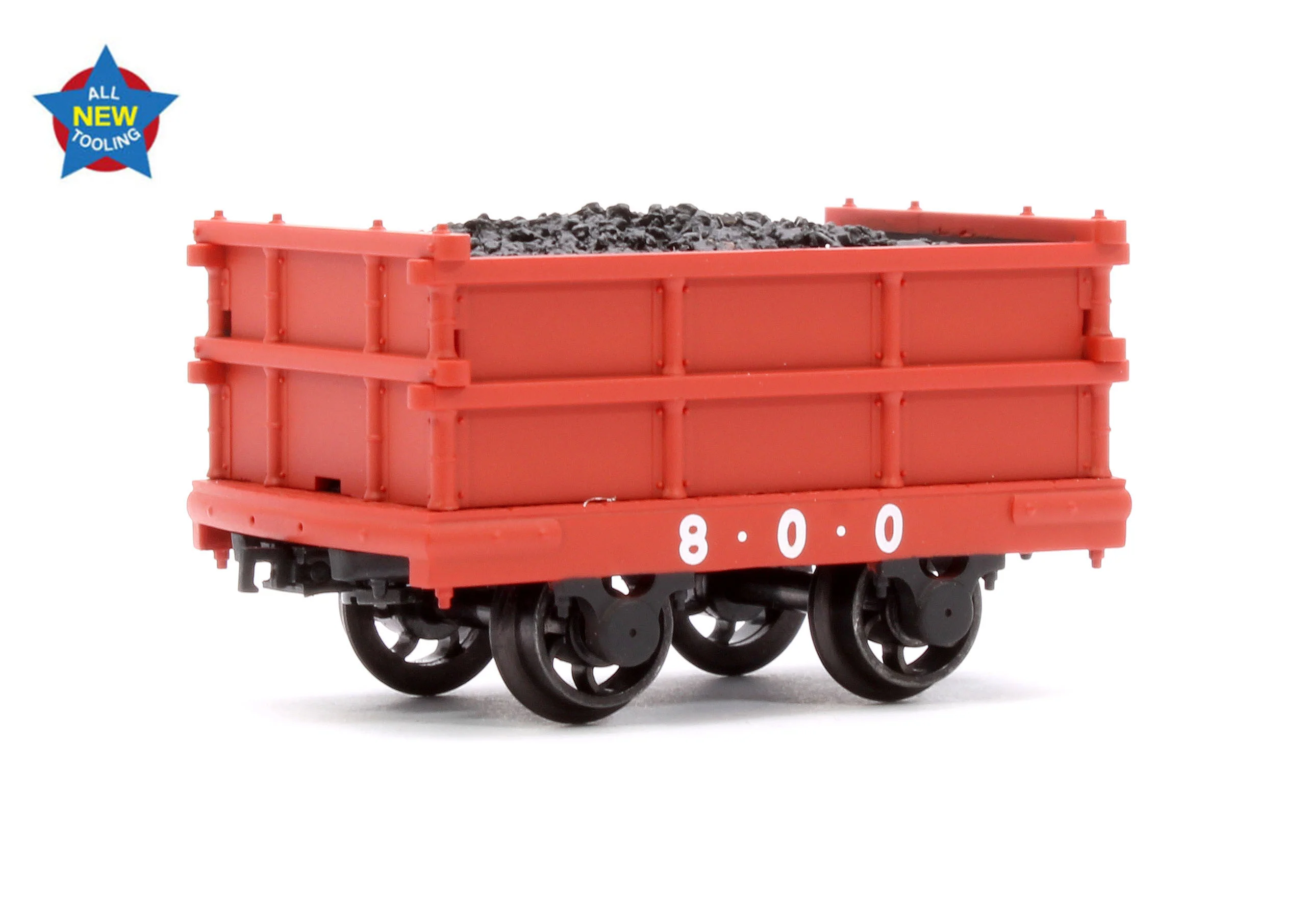 73-030 Dinorwic Coal Wagon Red (With Load)
