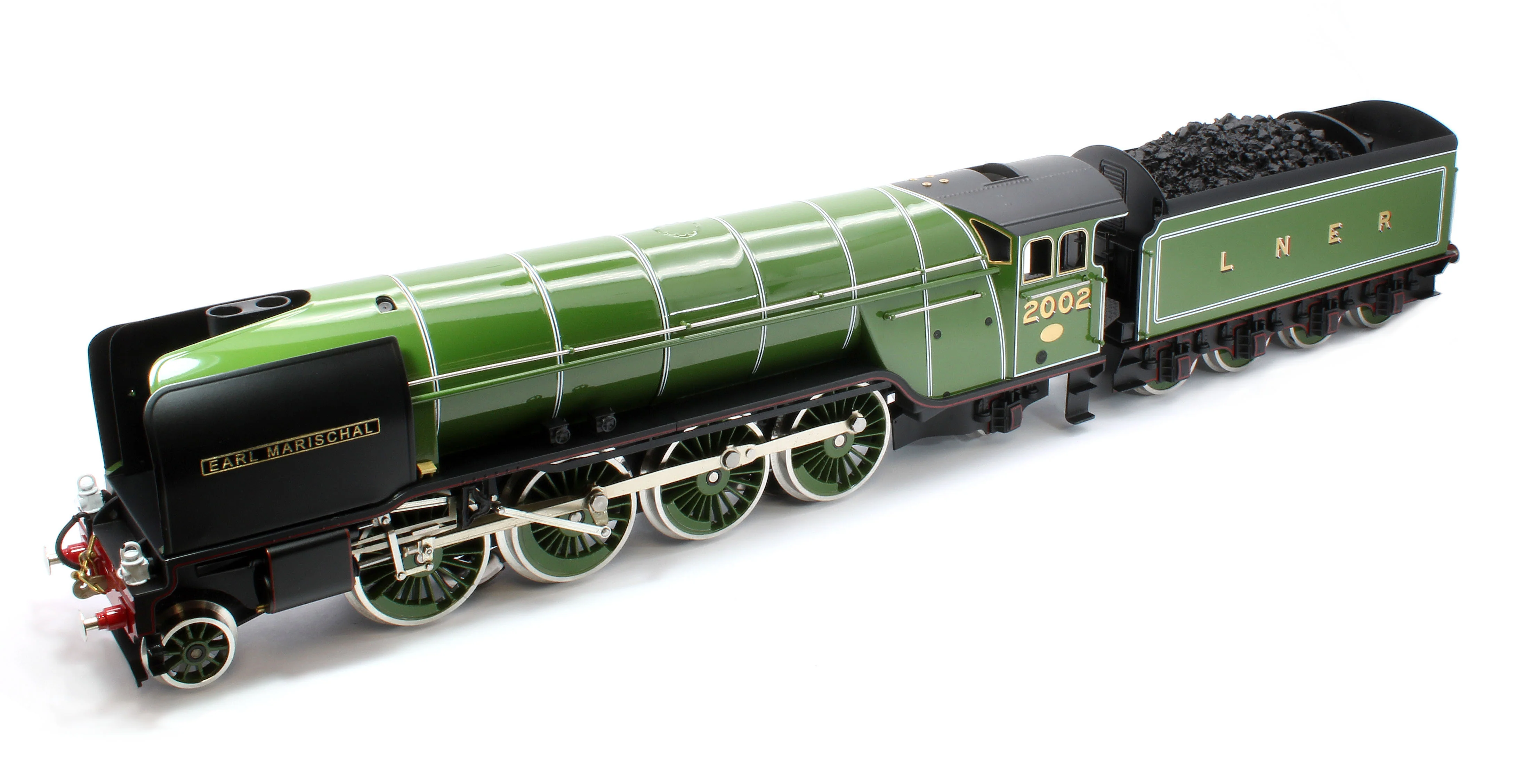 E/36-A1-EM P2 Class Non-Streamlined "Earl Marischal" 2-8-2 LNER Lined Apple Green No. 2002 Steam Locomotive - Image 8