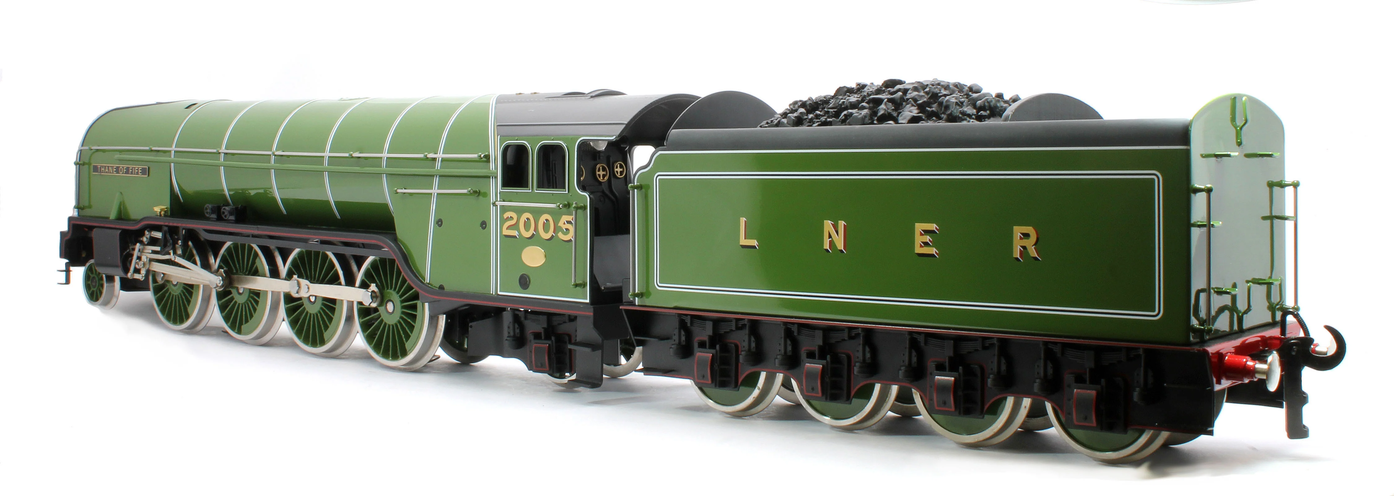 E/36-A1-TF P2 Class Non-Streamlined "Thane of Fife" 2-8-2 LNER Lined Apple Green No. 2005 Steam Locomotive - Image 2