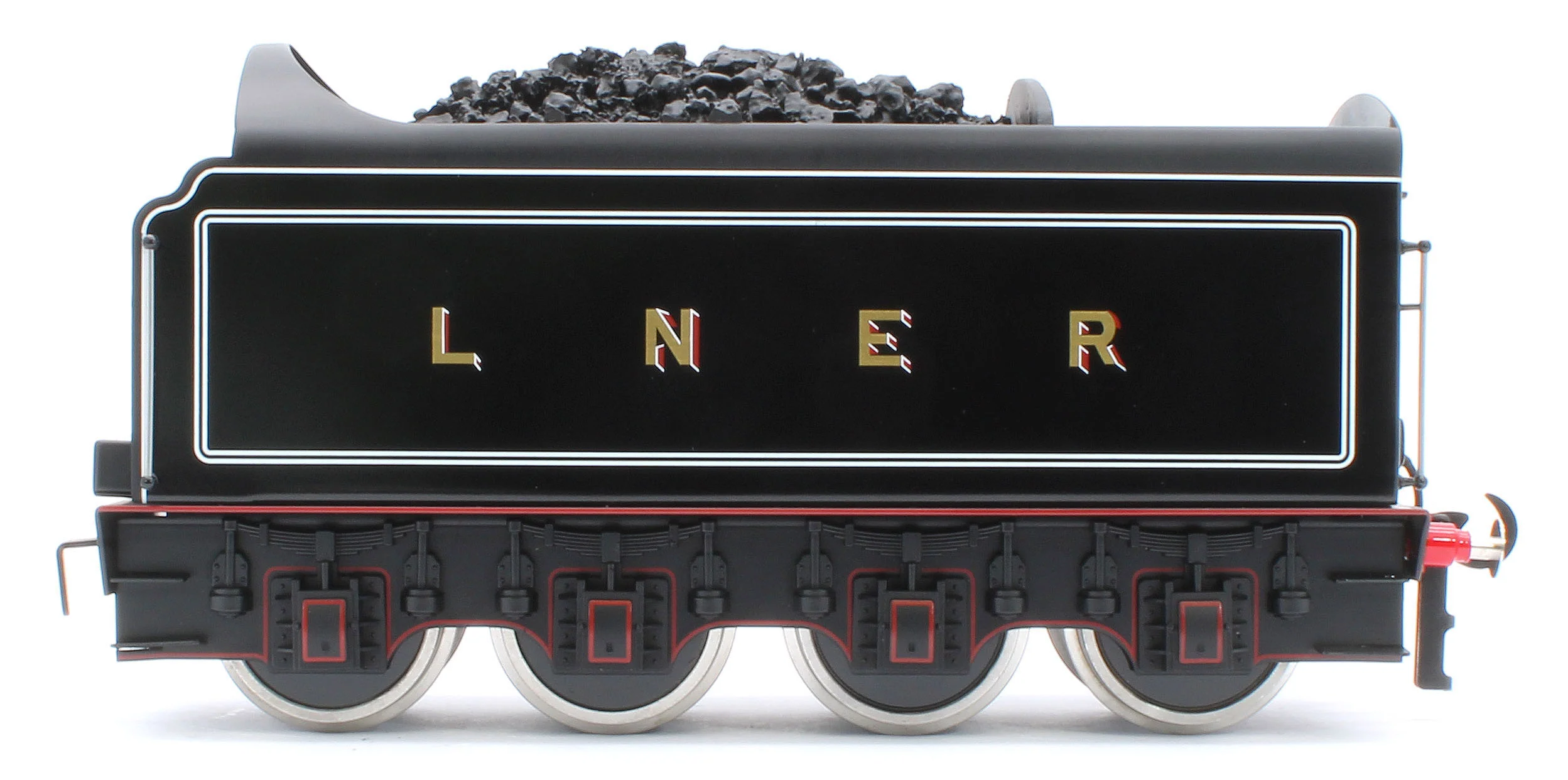 E/36-B4-CN P2 Class Streamlined "Cock O The North" 2-8-2 LNER Lined Gloss Black No. 2001 Steam Locomotive - Image 6