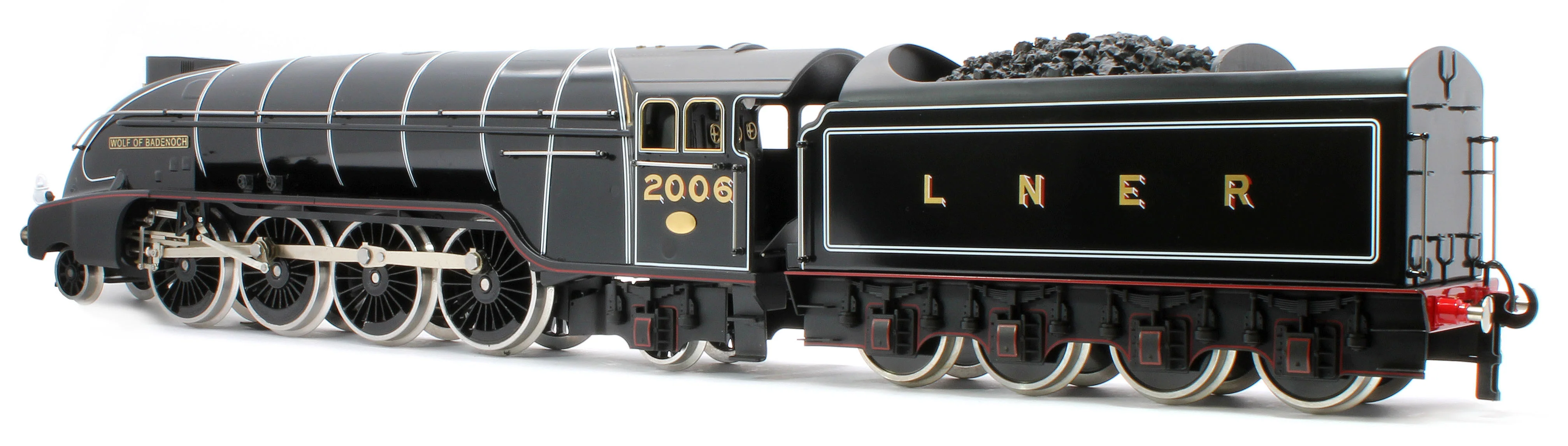 E/36-B4-WB P2 Class Streamlined "Wolf of Badenoch" 2-8-2 LNER Lined Gloss Black No. 2006 Steam Locomotive - Image 2