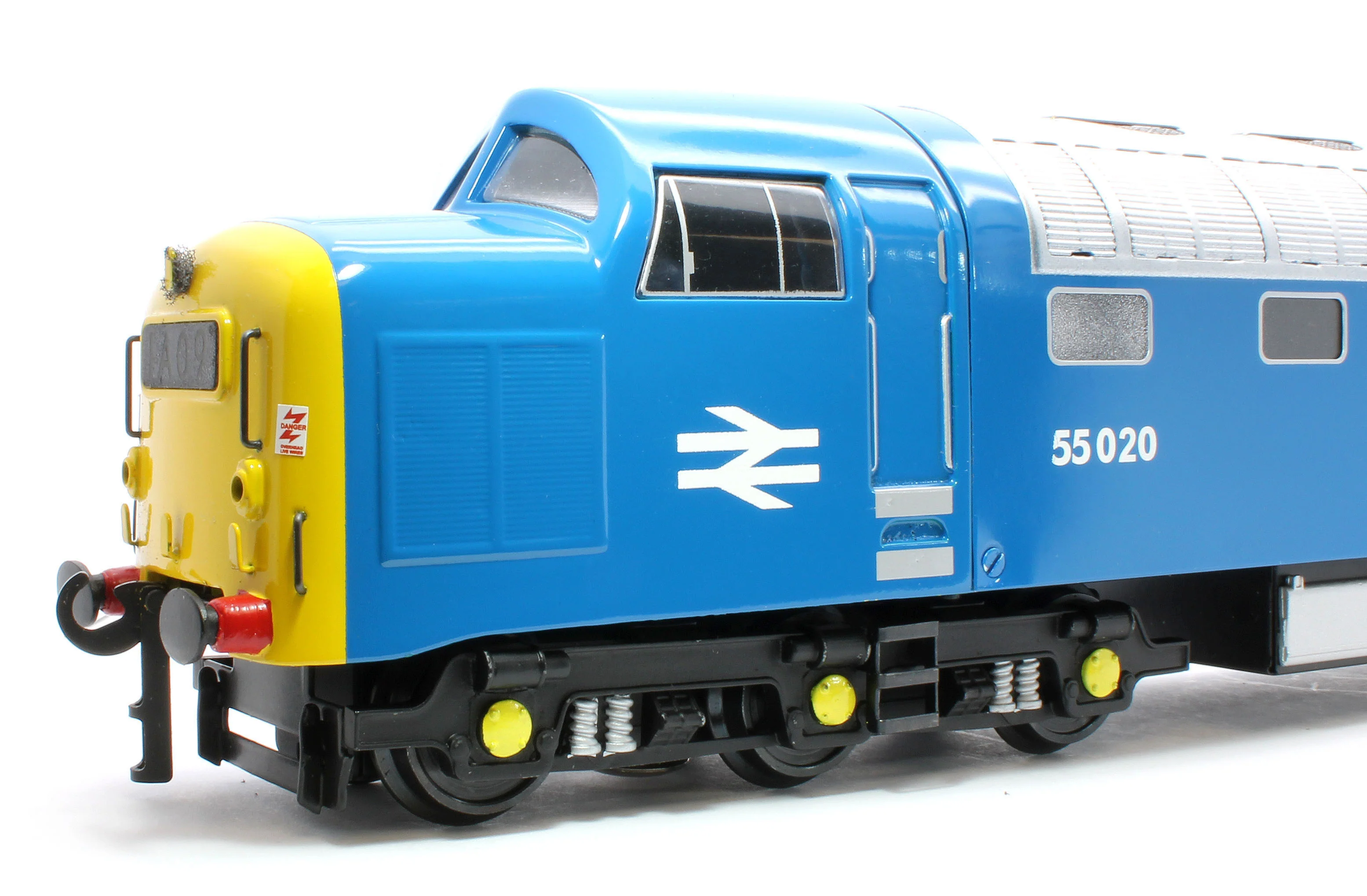 E/41-C2 Class 55 English Electric Deltic "Nimbus" BR Blue Full Yellow Ends No. 55020 Diesel Locomotive - Image 6