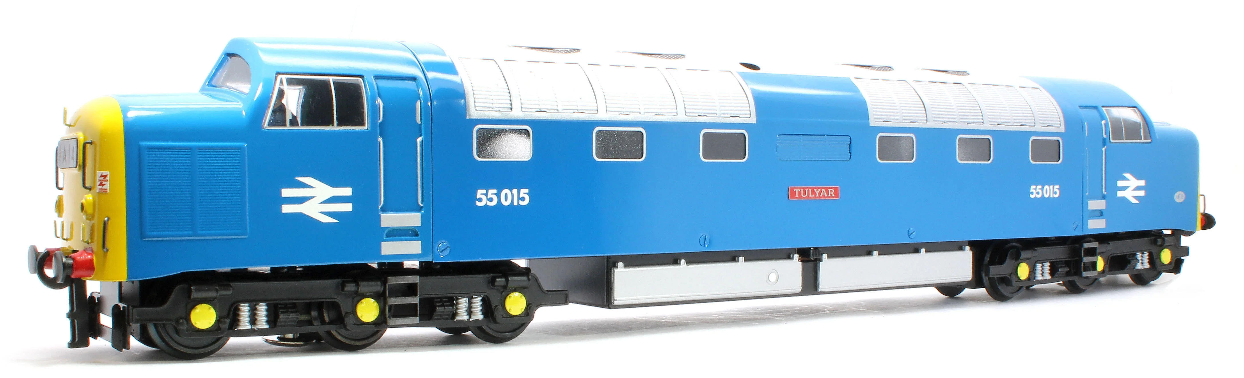 E/41-C2 Class 55 English Electric Deltic "Tulyar" BR Blue Full Yellow Ends No. 55015 Diesel Locomotive - Image 4