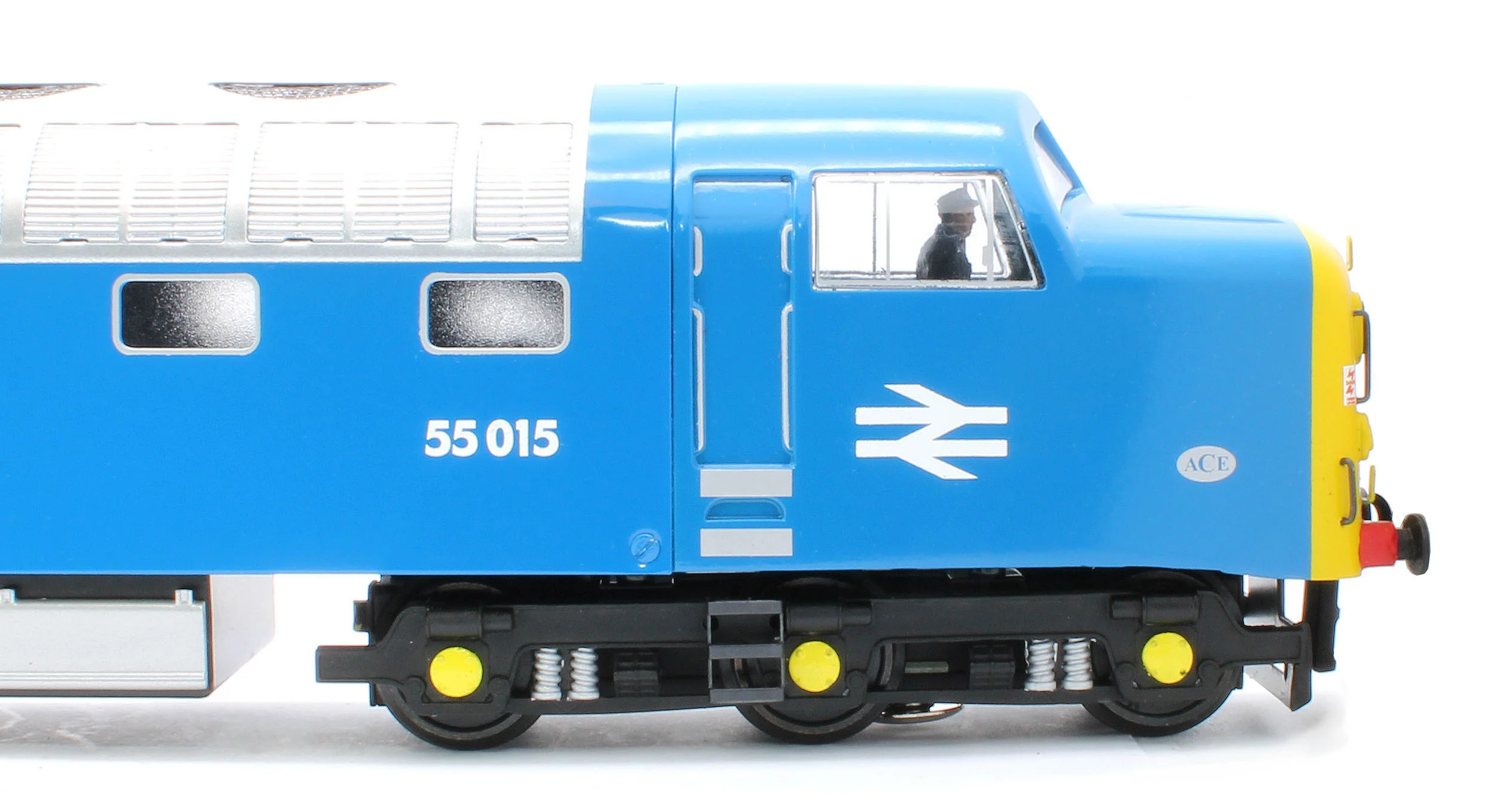 E/41-C2 Class 55 English Electric Deltic "Tulyar" BR Blue Full Yellow Ends No. 55015 Diesel Locomotive - Image 9