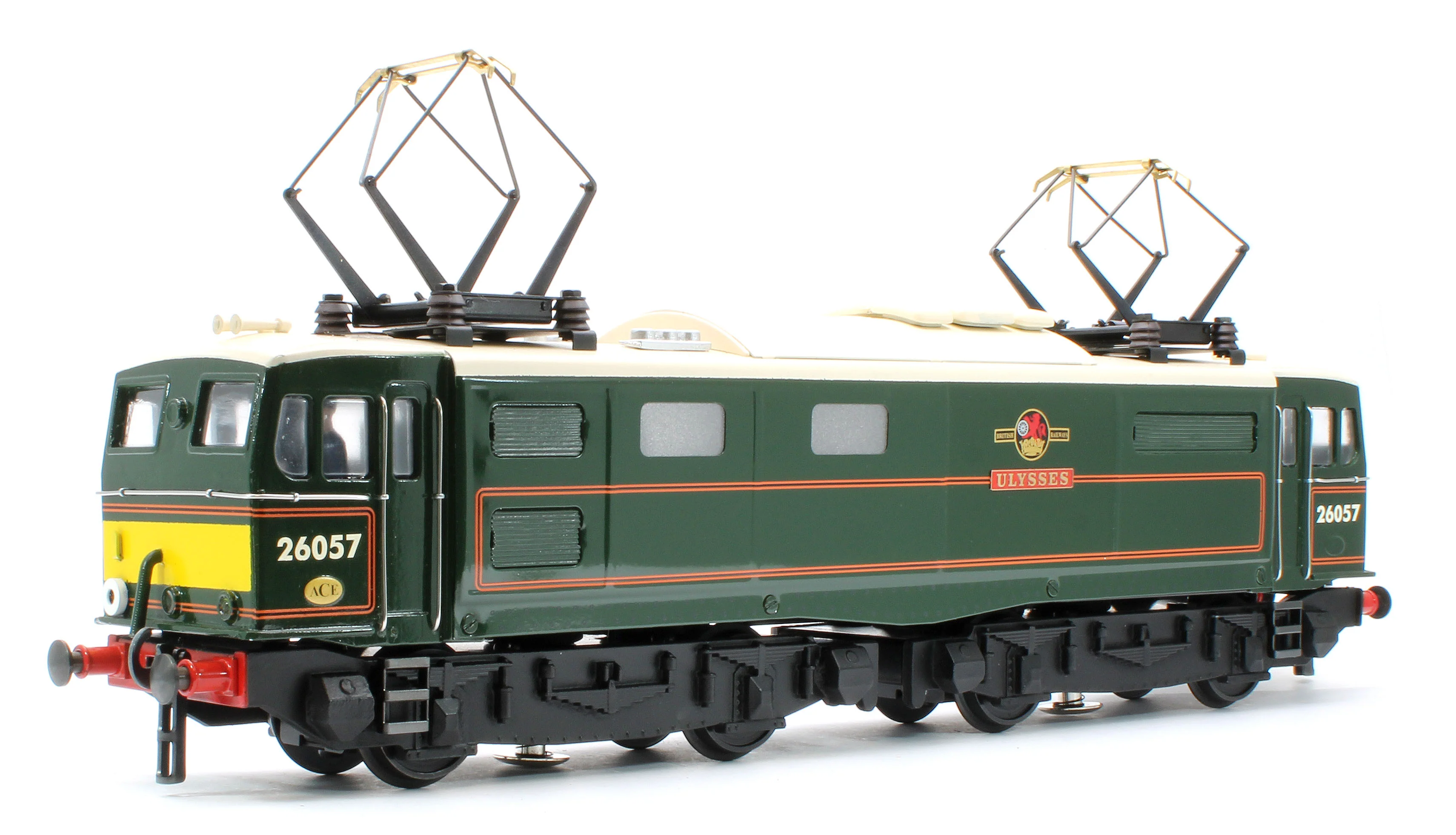 E/49-B4 "EM1" BR Class 76 "Ulysses" (Post 1956) Lined Gloss Green with Small Yellow Ends No.26057 Electric Locomotive - Image 4