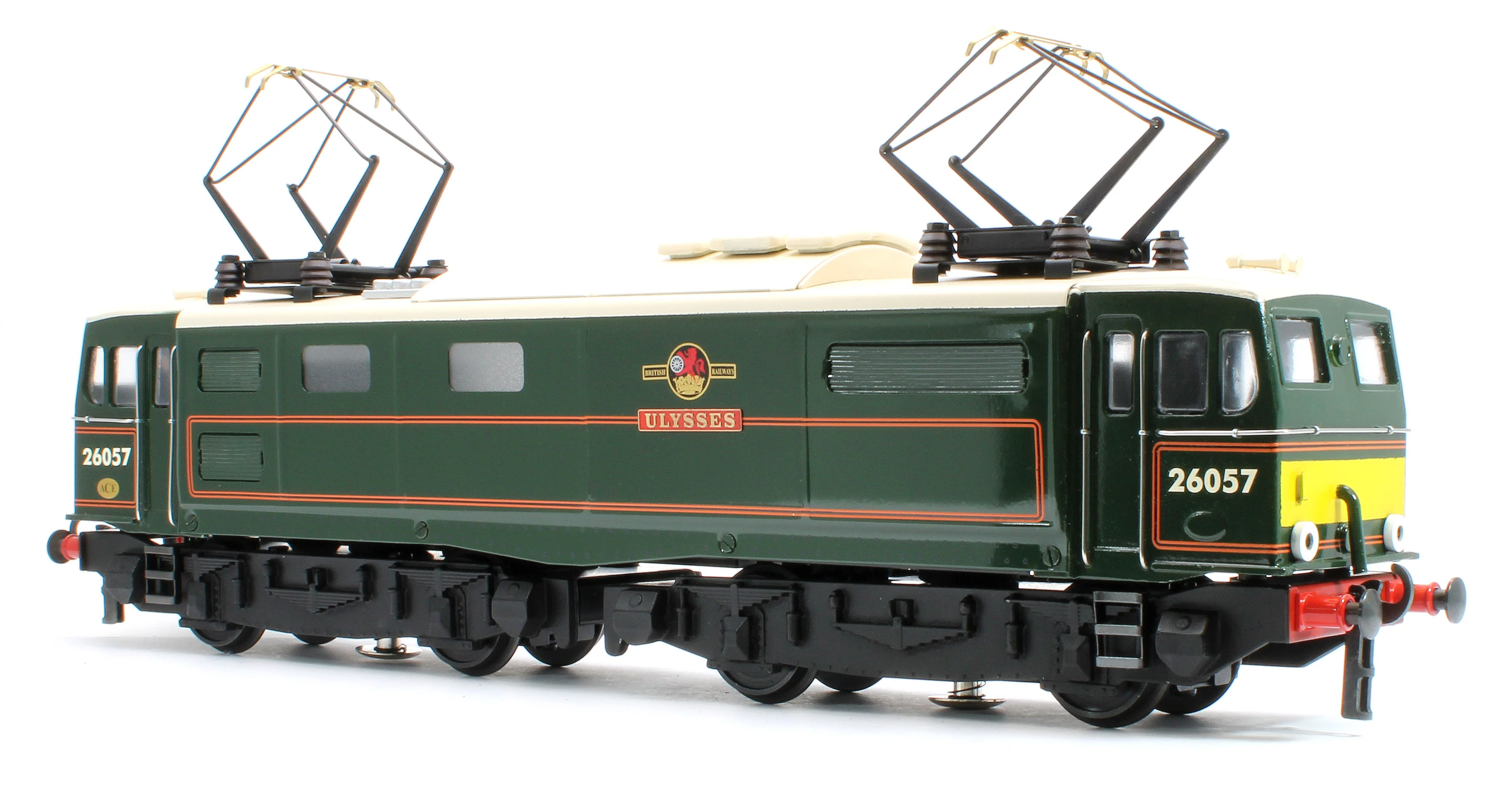 E/49-B4 "EM1" BR Class 76 "Ulysses" (Post 1956) Lined Gloss Green with Small Yellow Ends No.26057 Electric Locomotive - Image 5