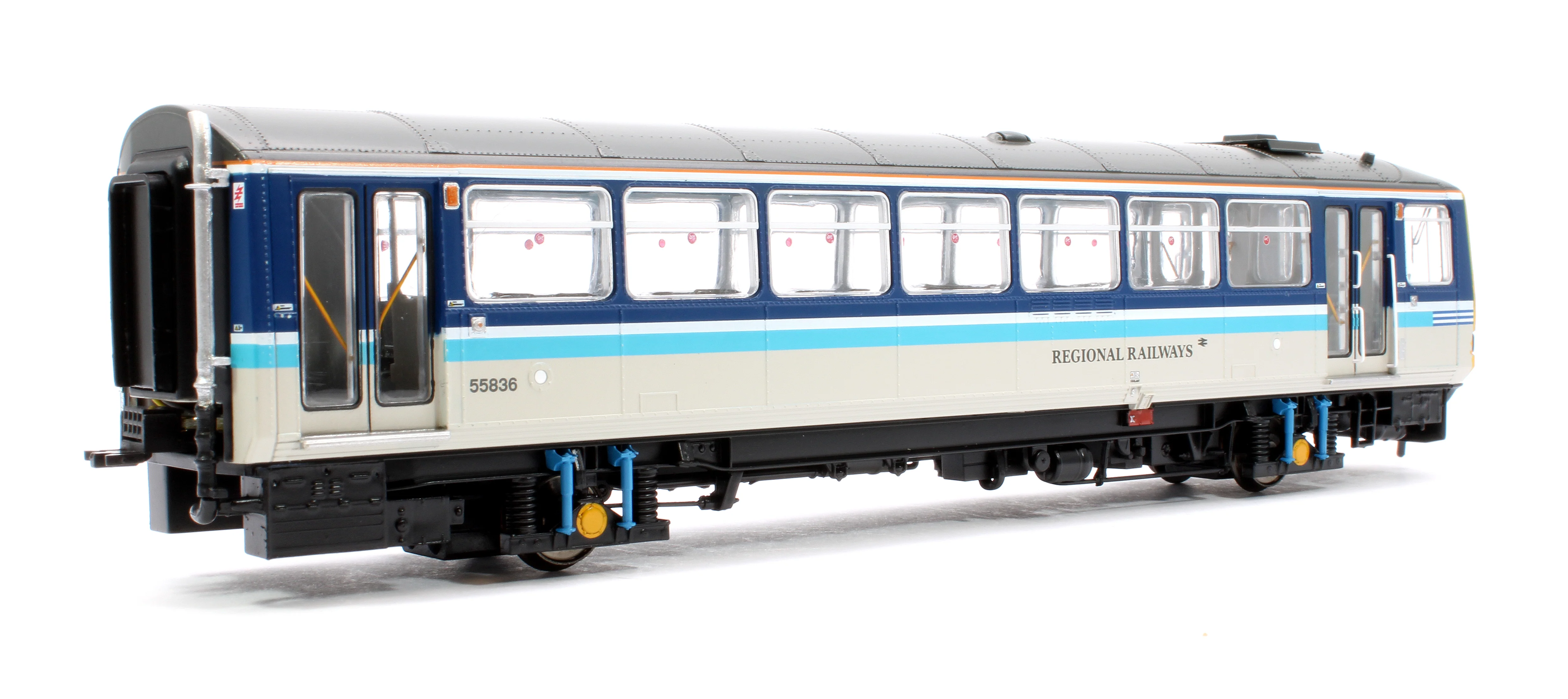 E83032 Class 144 2-Car DMU 144013 BR Regional Railways - Image 5