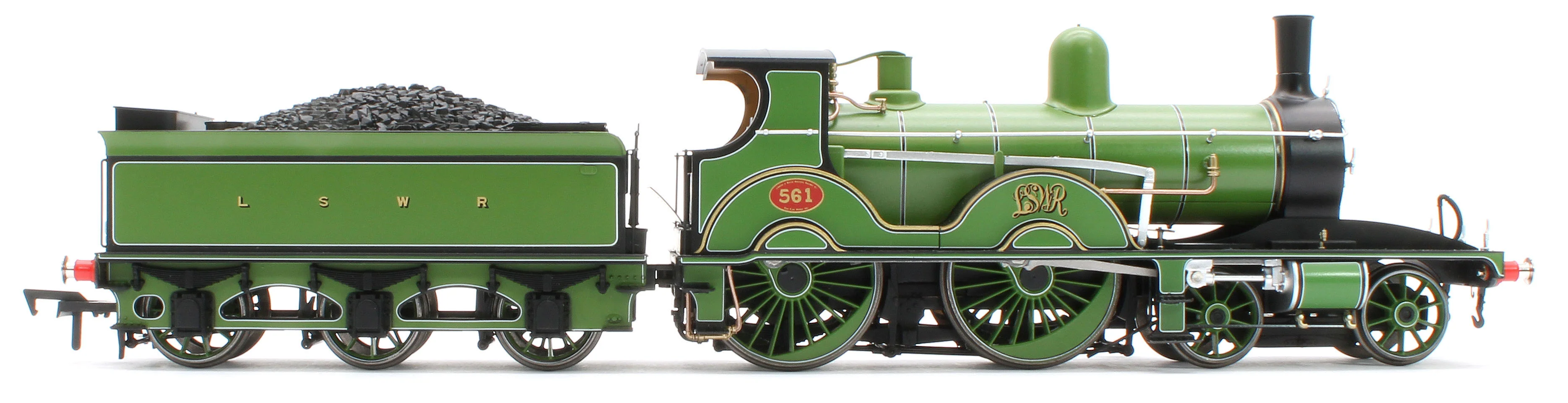 E85019 LSWR Adams T3 561 LSWR Adams Green Steam Locomotive - Image 5