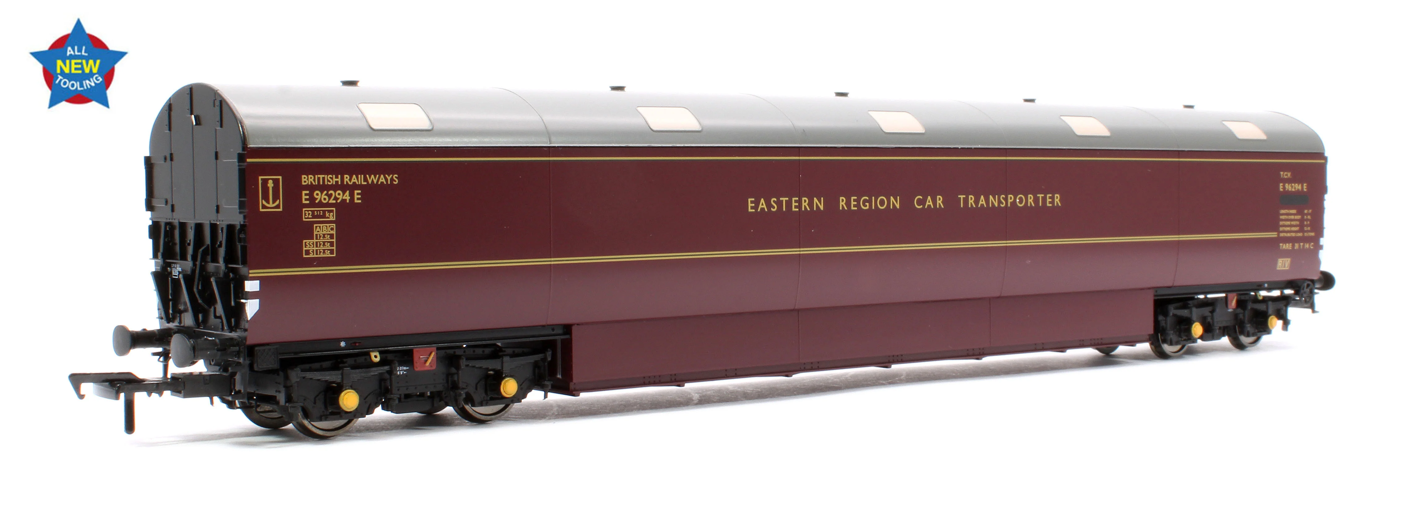E86004 Newton Chambers Car Carrier BR Maroon E96294E