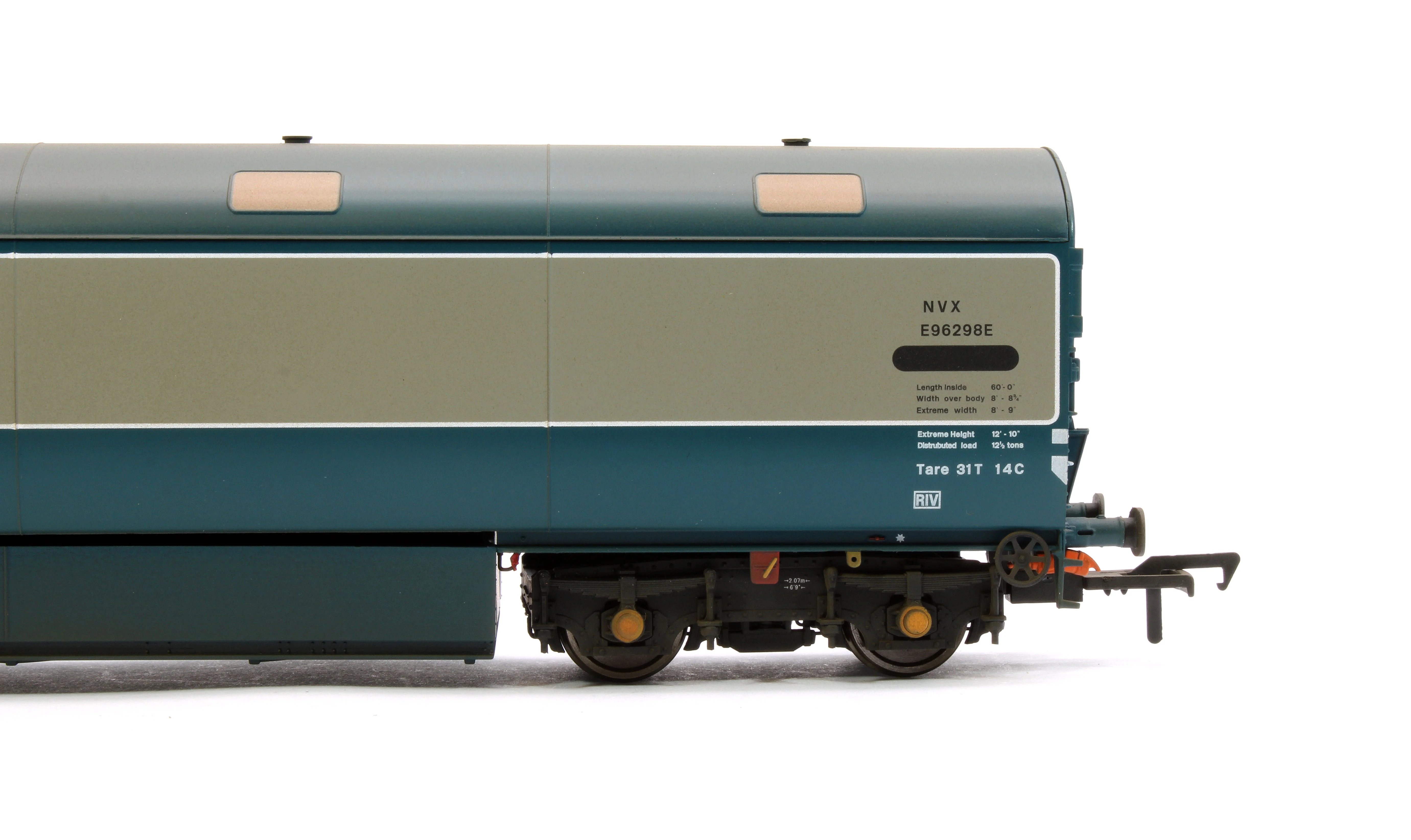 E86009 Newton Chambers Car Carrier BR Blue & Grey E96298E - Weathered - Image 4