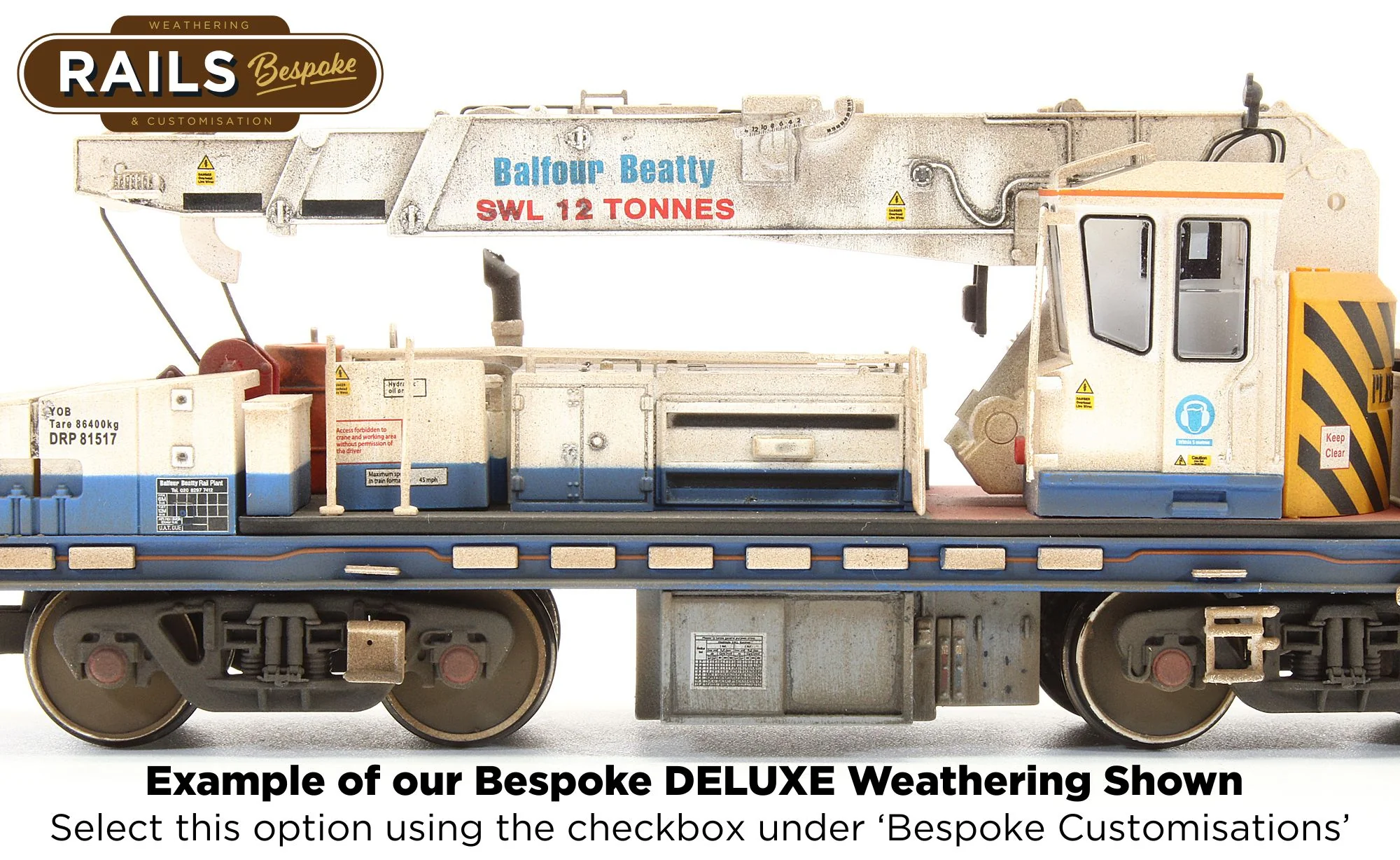 E87109 Plasser 12T YOB Diesel-Hydraulic Crane DRP81517 Balfour Beatty - Image 10
