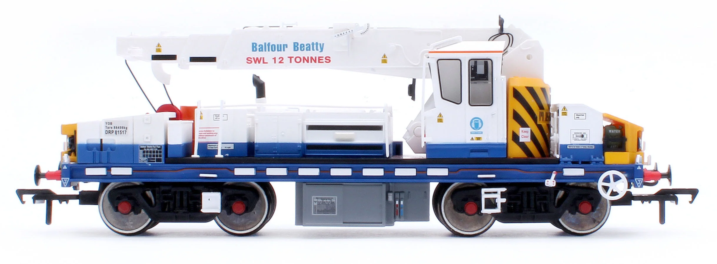 E87109 Plasser 12T YOB Diesel-Hydraulic Crane DRP81517 Balfour Beatty - Image 4