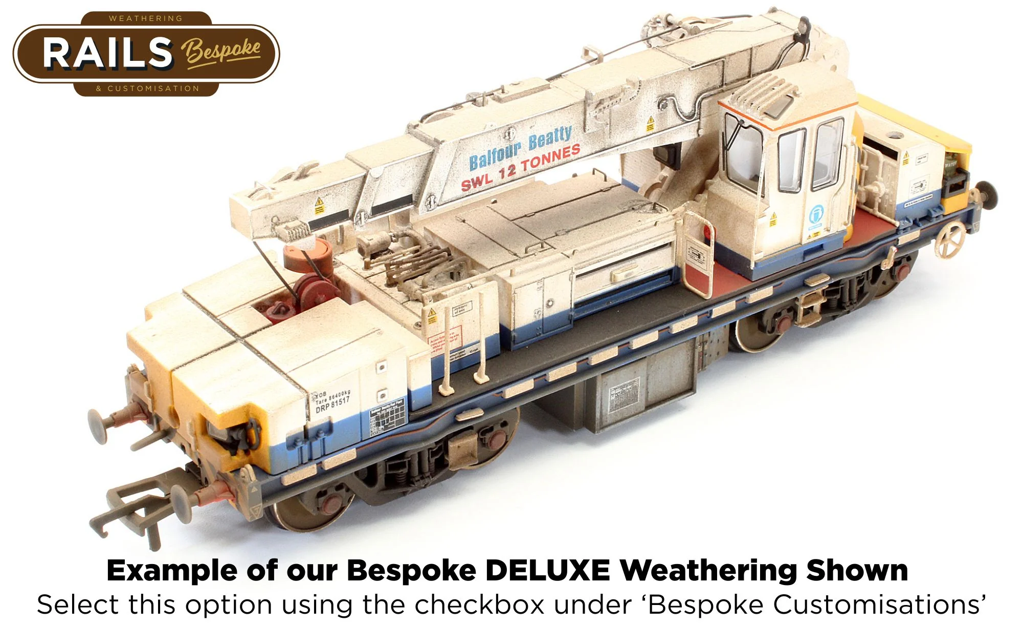 E87109 Plasser 12T YOB Diesel-Hydraulic Crane DRP81517 Balfour Beatty - Image 9