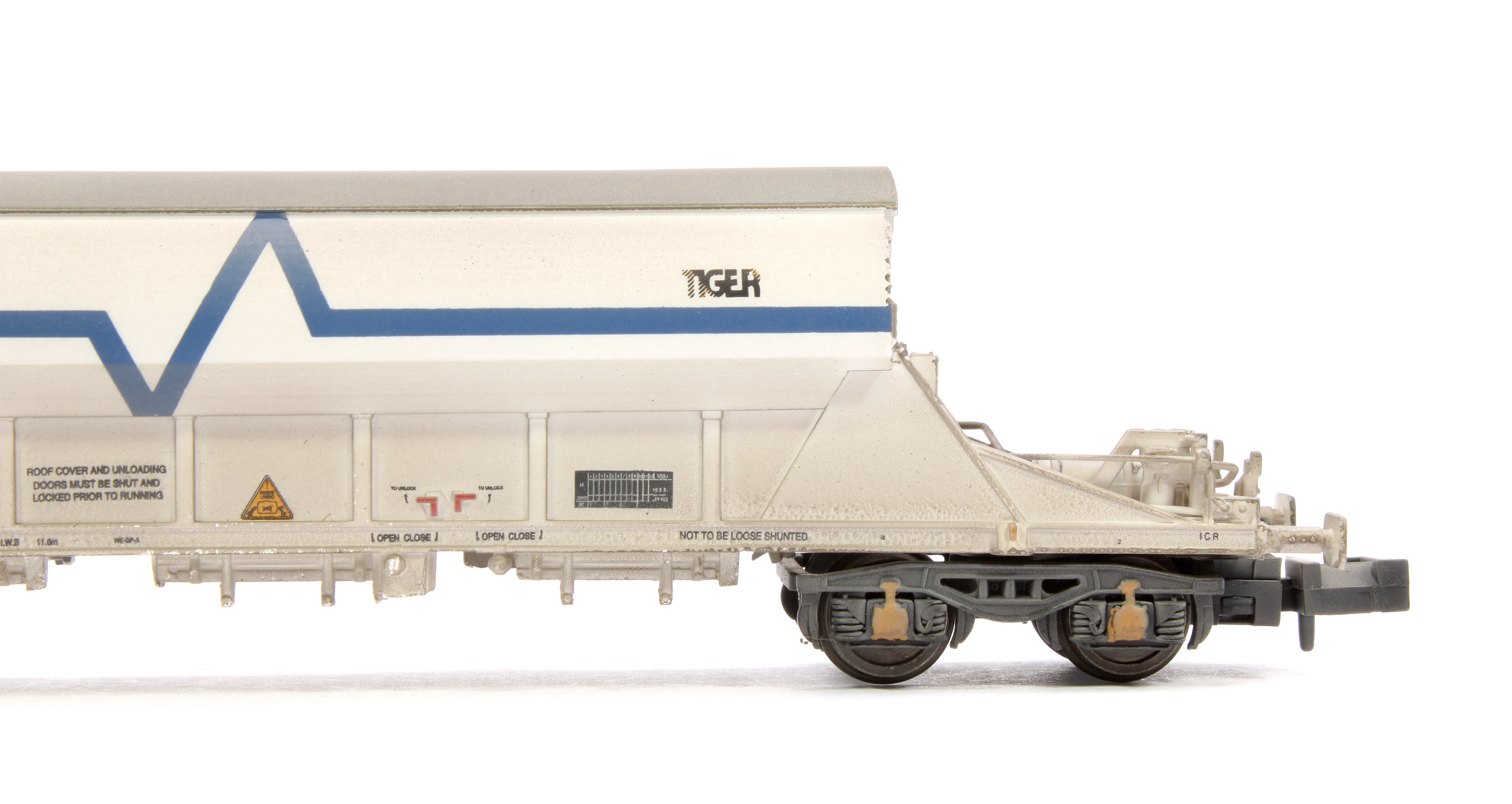E87534 PBA Tiger TRL 11616 ECC International White - Weathered - Image 5