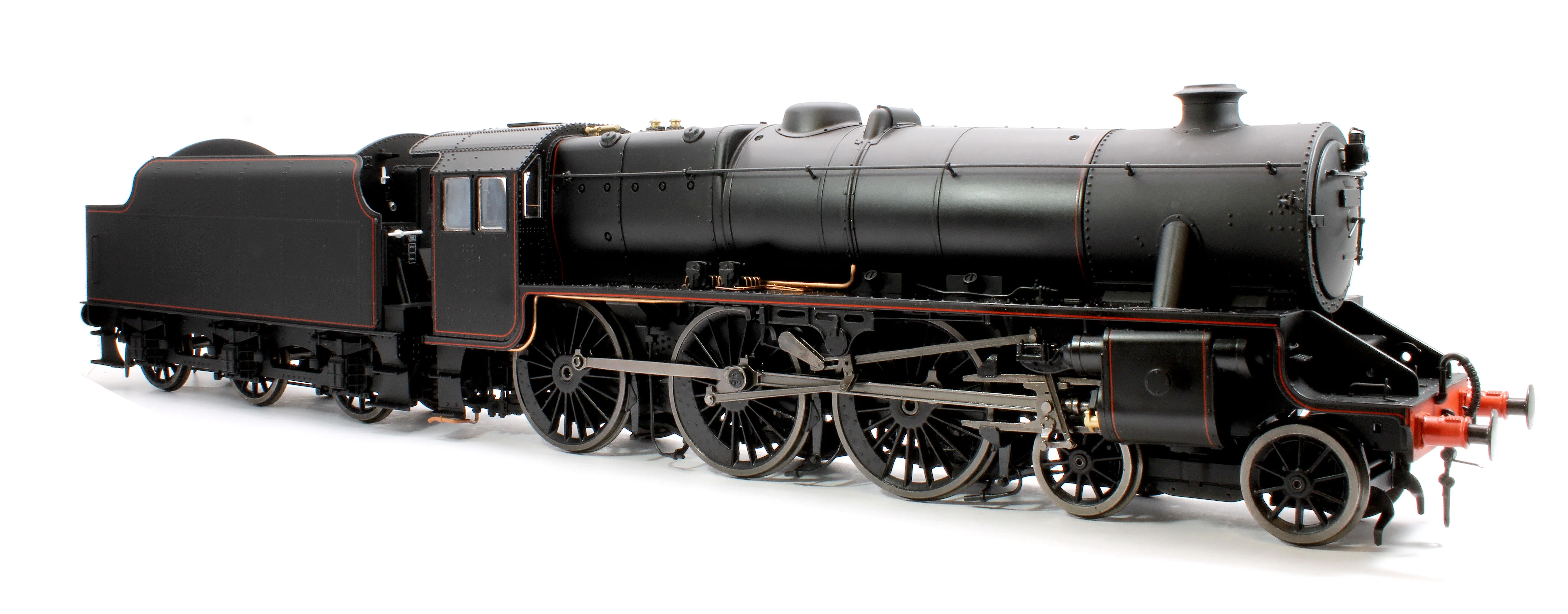E1002U Stanier Class 5 4-6-0 "Black 5" LMS Lined, 'Un-numbered' Riveted Tender - Steam Locomotive - Image 5