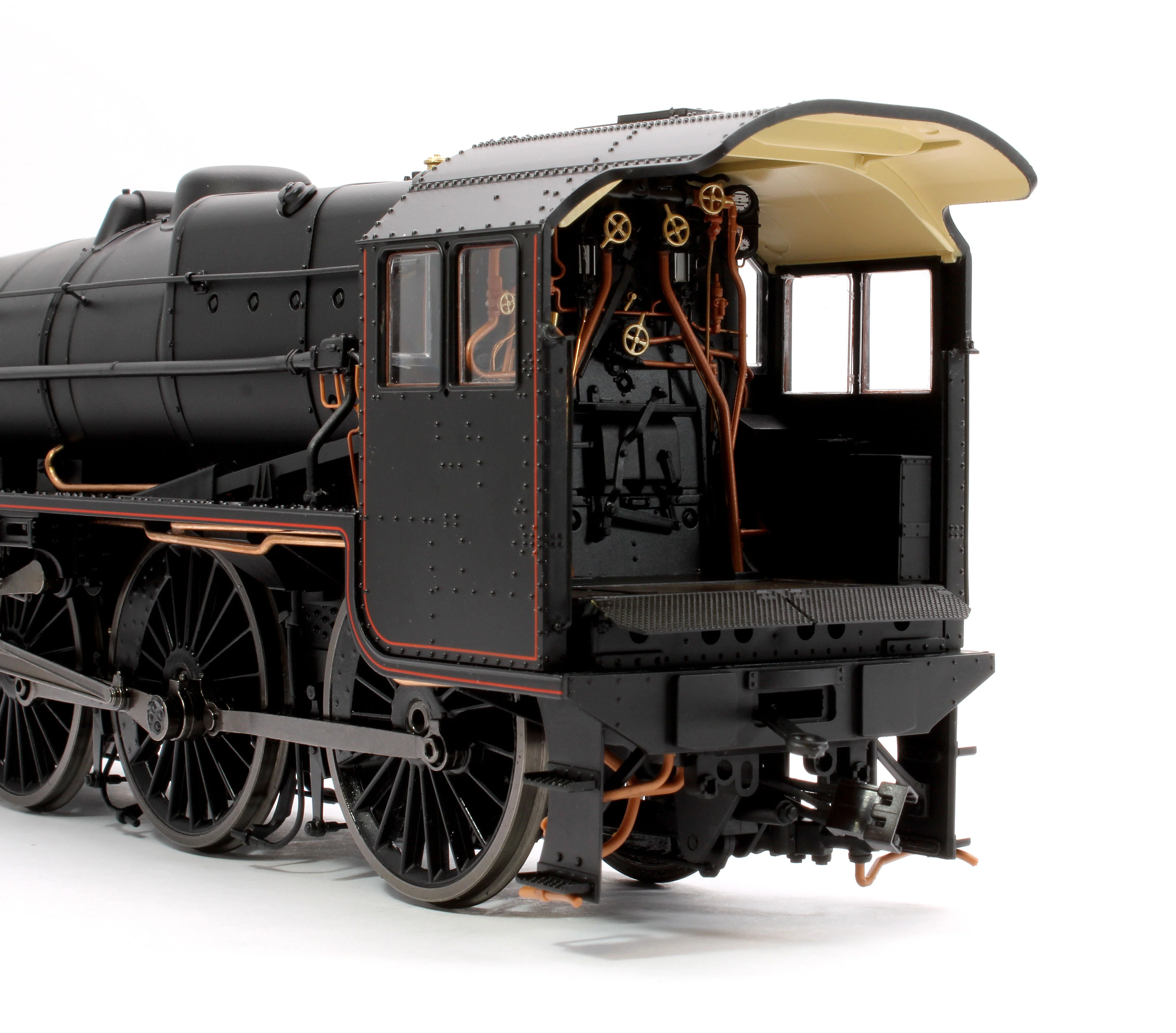 E1002U Stanier Class 5 4-6-0 "Black 5" LMS Lined, 'Un-numbered' Riveted Tender - Steam Locomotive - Image 7