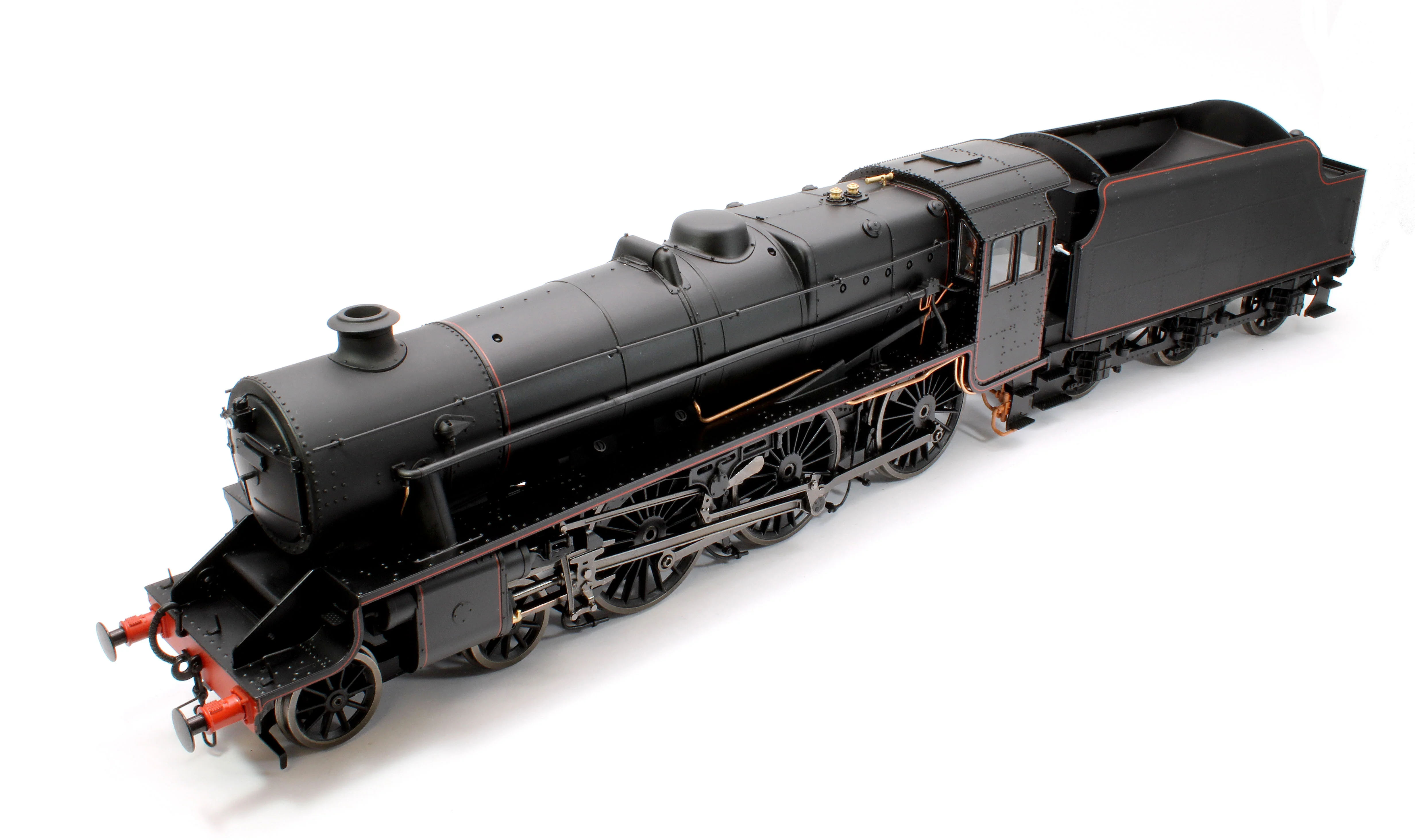E1002U Stanier Class 5 4-6-0 "Black 5" LMS Lined, 'Un-numbered' Riveted Tender - Steam Locomotive - Image 8