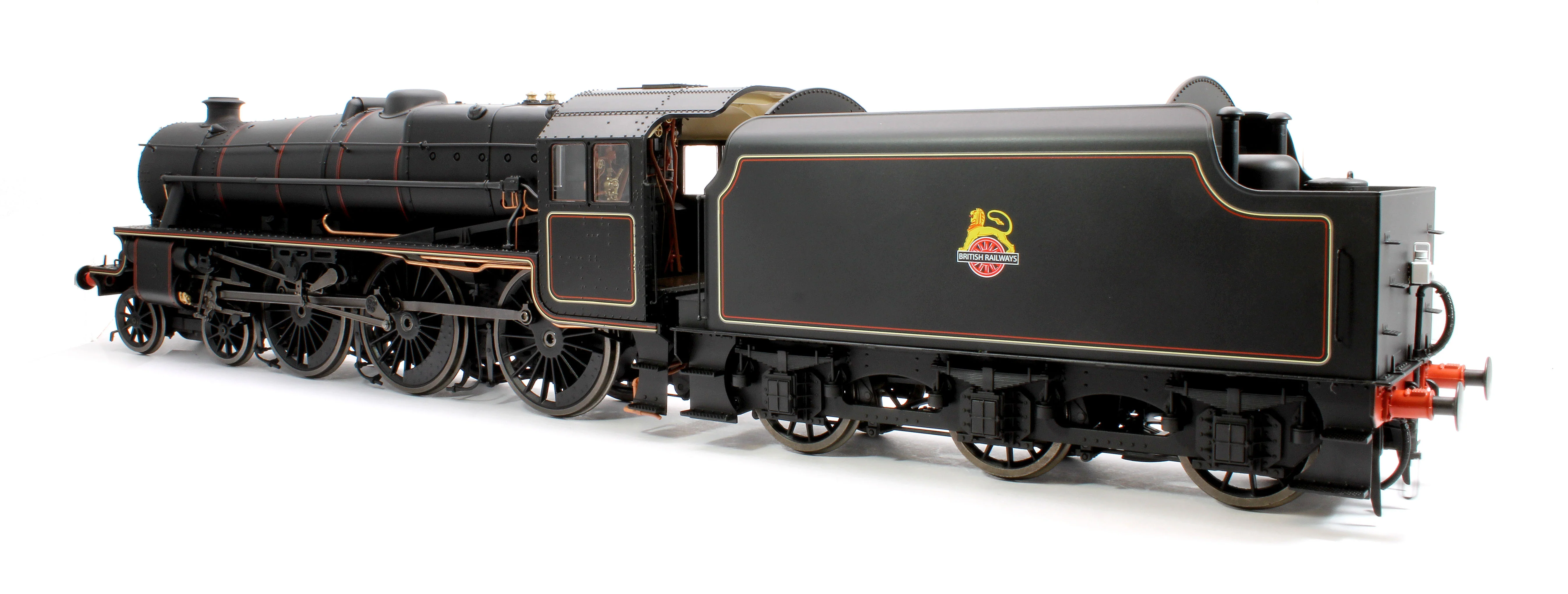E1003US Stanier Class 5 4-6-0 "Black 5" Early BR Lined Unnumbered Welded Tender Steam Locomotive - DCC Sound - Image 3