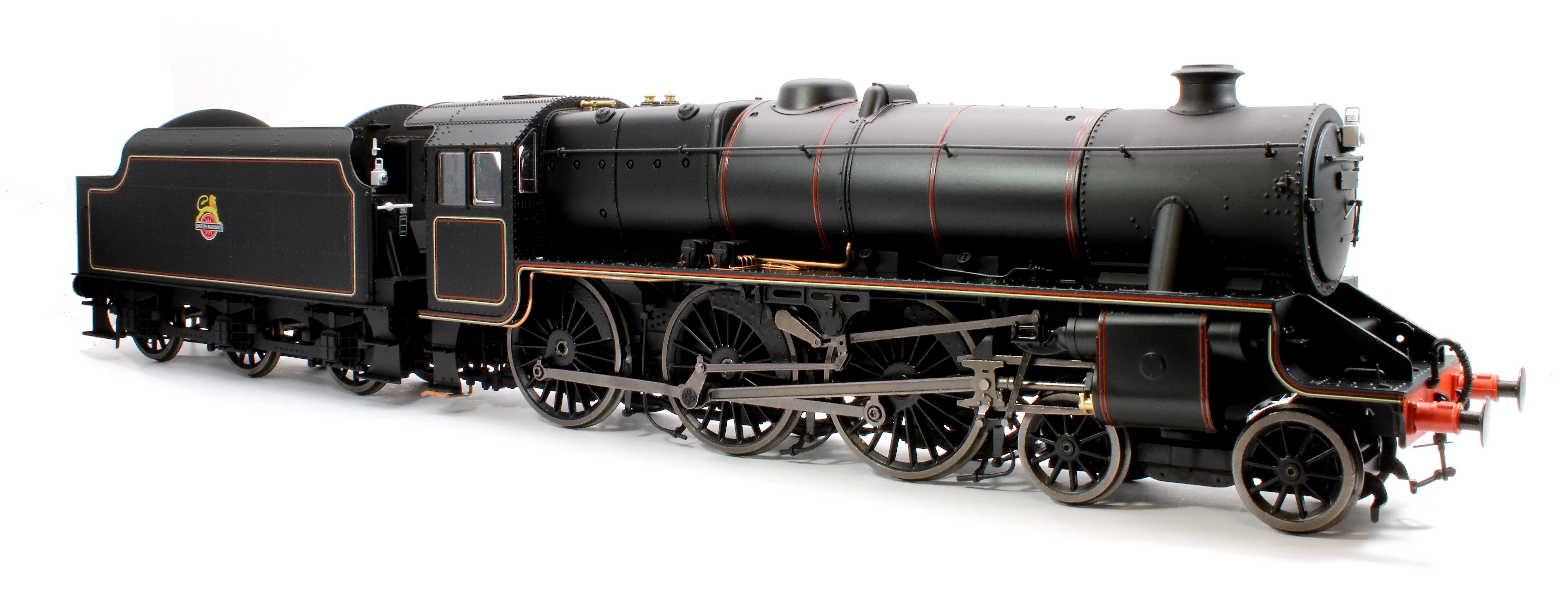E1004US Stanier Class 5 4-6-0 "Black 5" Early BR Lined Unnumbered Riveted Tender Steam Locomotive - DCC Sound - Image 5