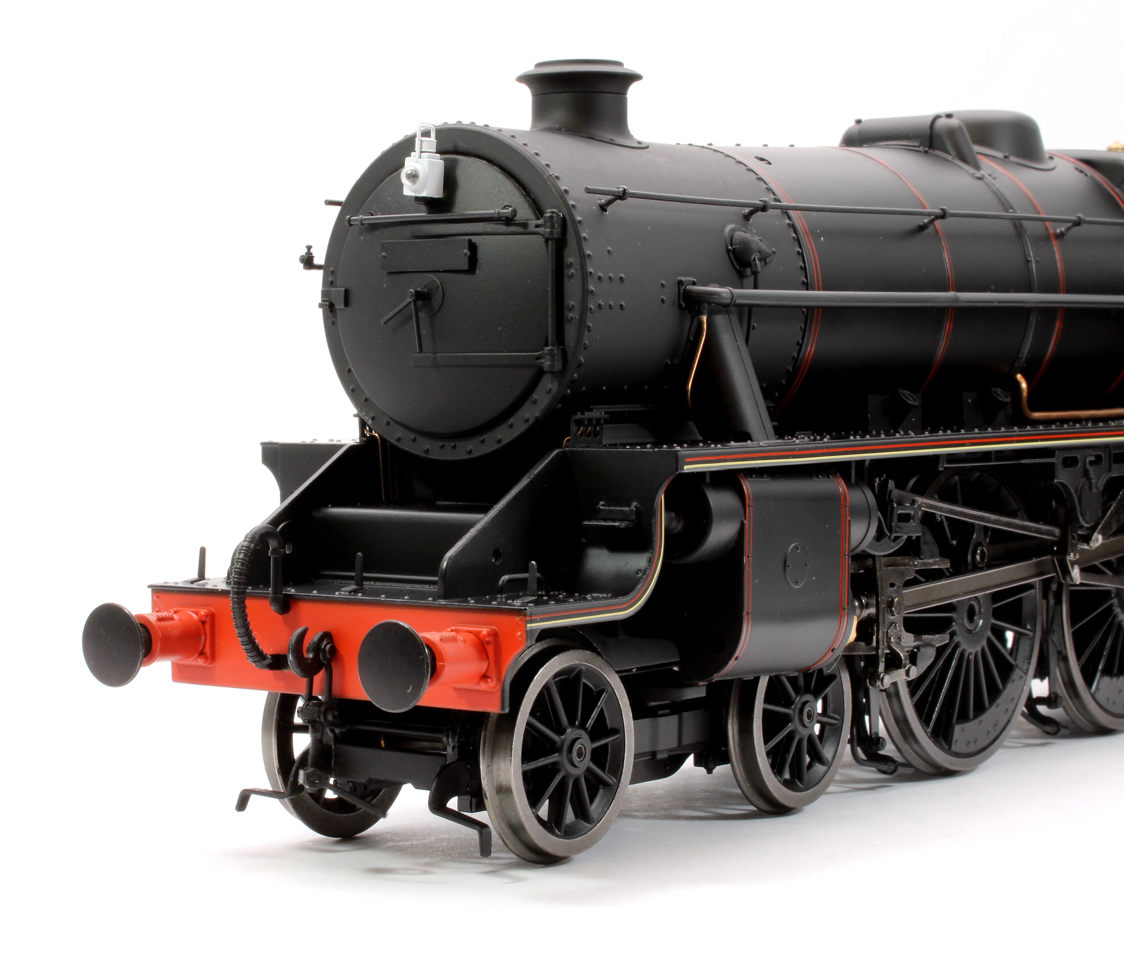 E1004US Stanier Class 5 4-6-0 "Black 5" Early BR Lined Unnumbered Riveted Tender Steam Locomotive - DCC Sound - Image 6