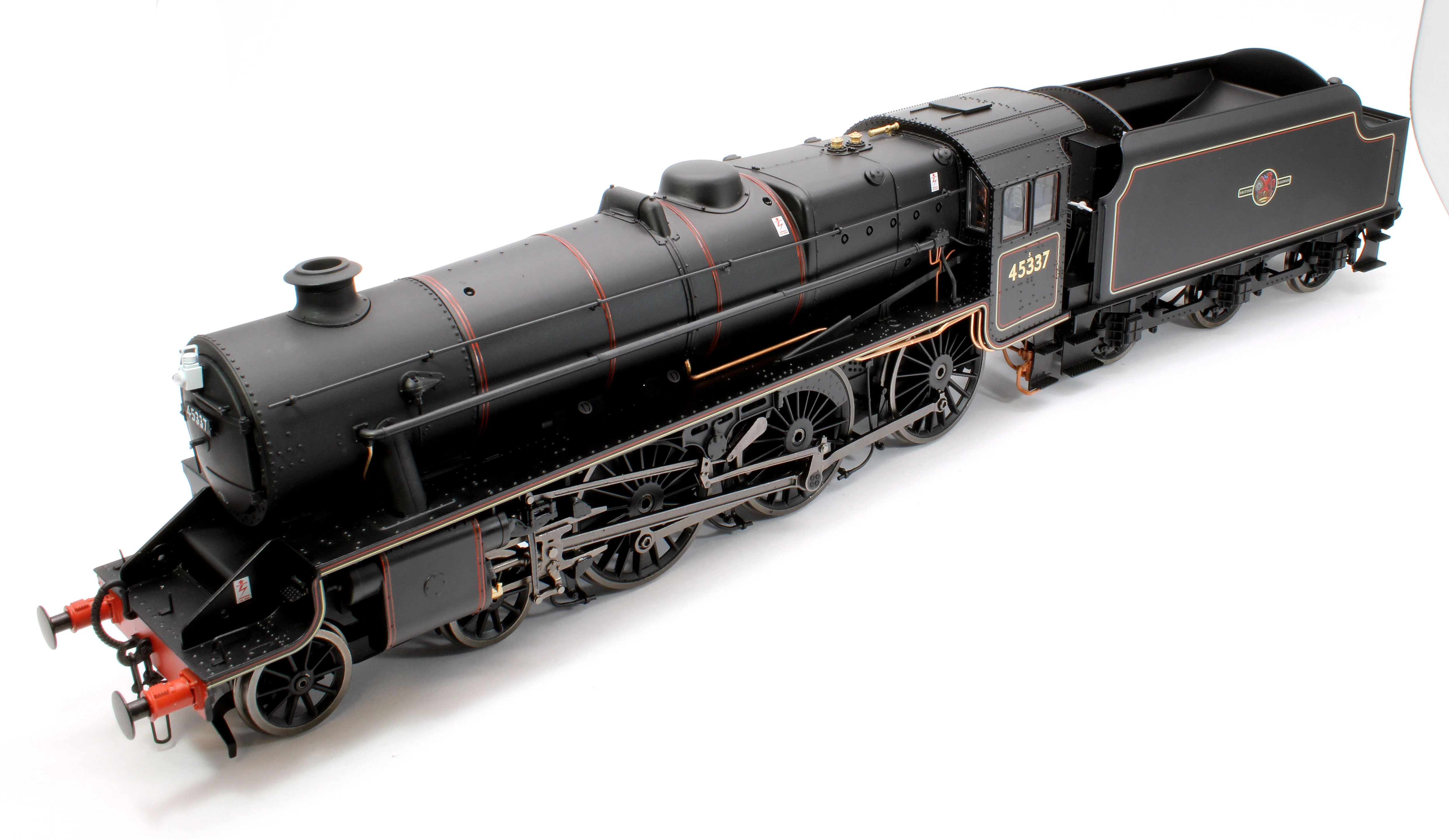 E1005AS Stanier Class 5 4-6-0 "Black 5" Late BR Lined '45337' Welded Tender Steam Locomotive - DCC Sound - Image 5