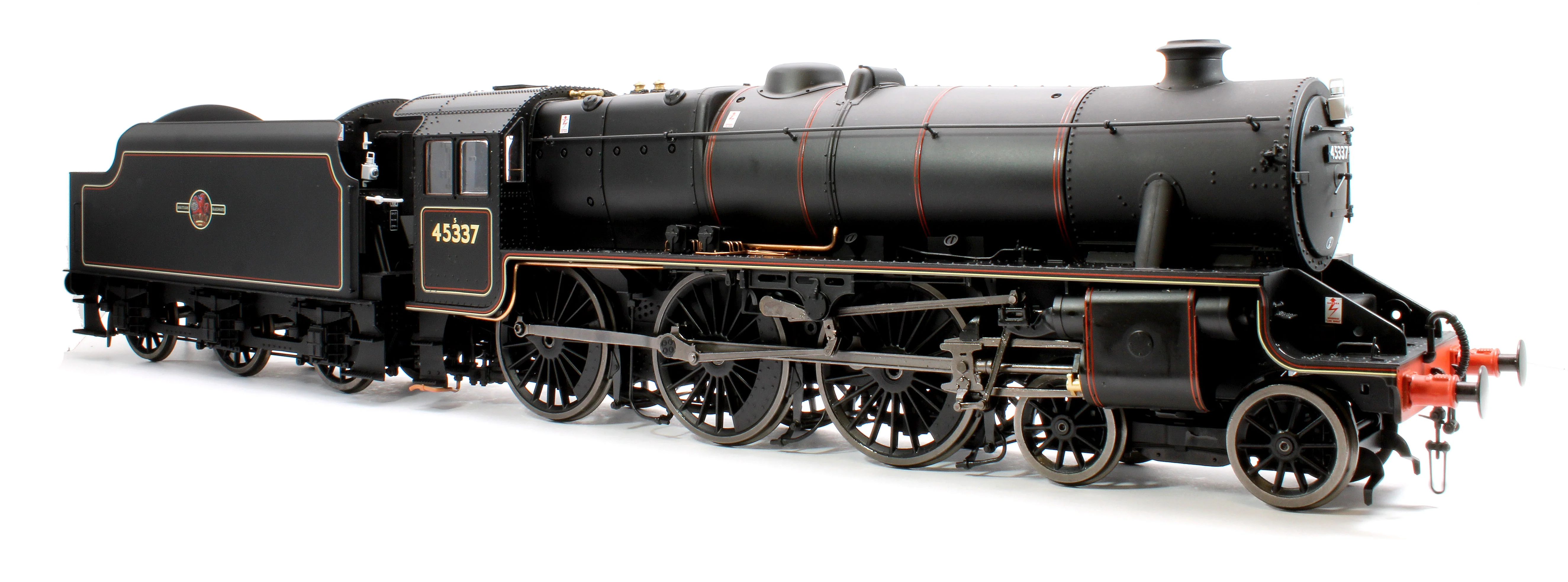 E1005AS Stanier Class 5 4-6-0 "Black 5" Late BR Lined '45337' Welded Tender Steam Locomotive - DCC Sound - Image 8