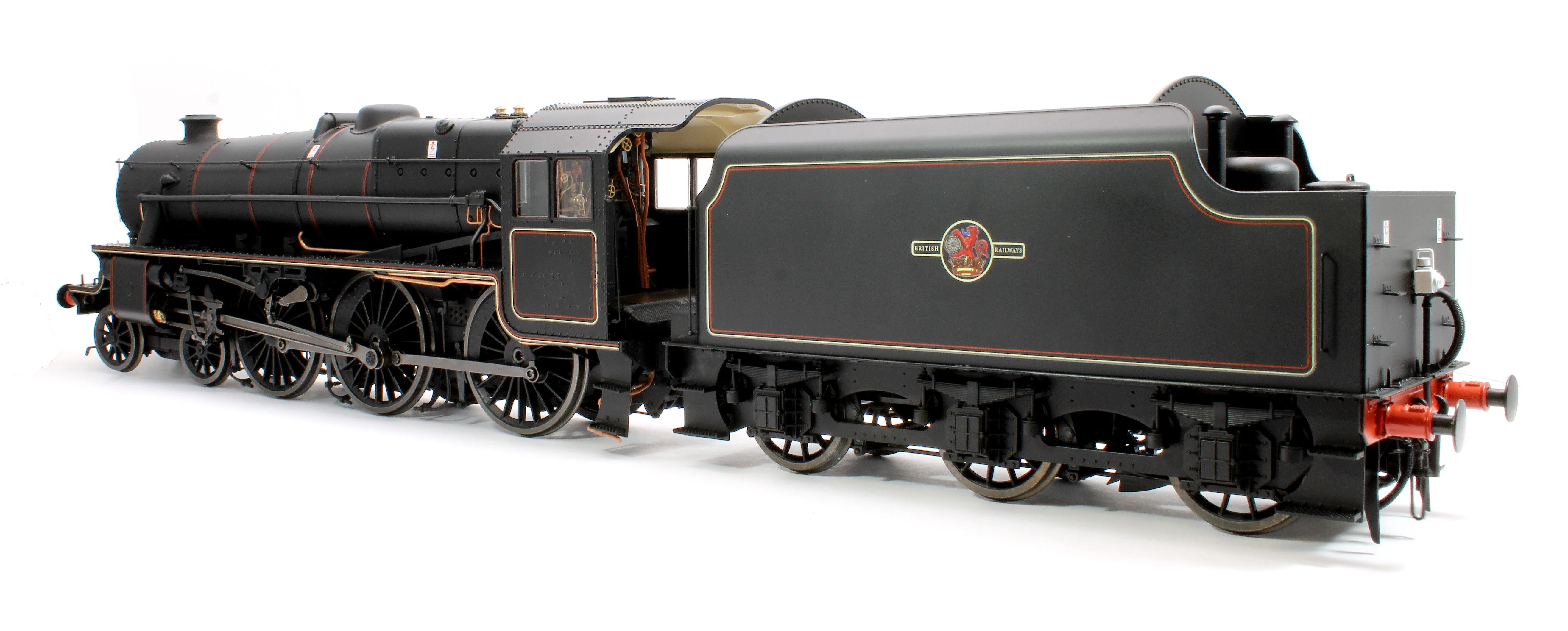 E1005U Stanier Class 5 4-6-0 "Black 5" Late BR Lined Unnumbered Welded Tender Steam Loocomotive - Image 3