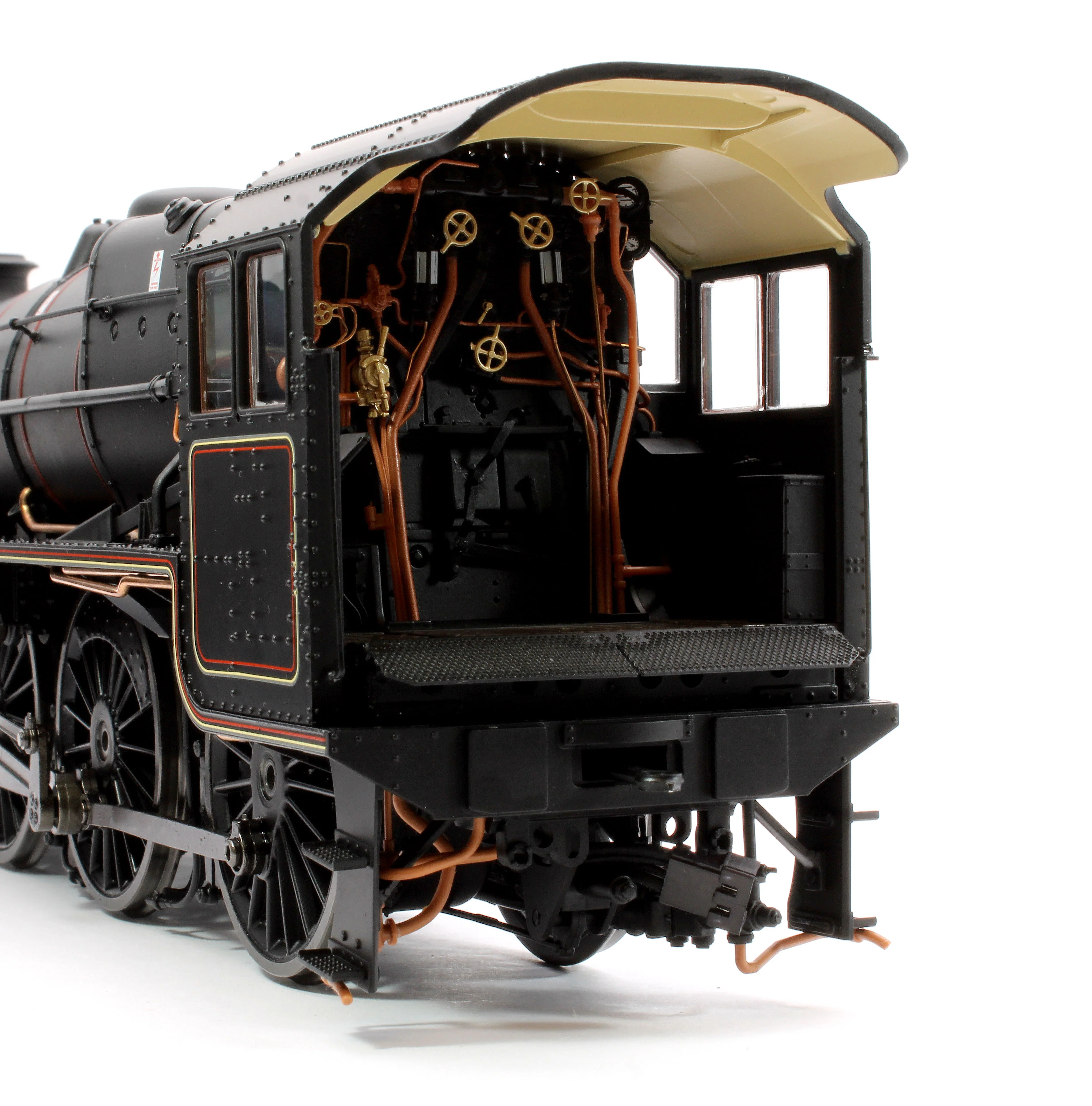 E1005U Stanier Class 5 4-6-0 "Black 5" Late BR Lined Unnumbered Welded Tender Steam Loocomotive - Image 7