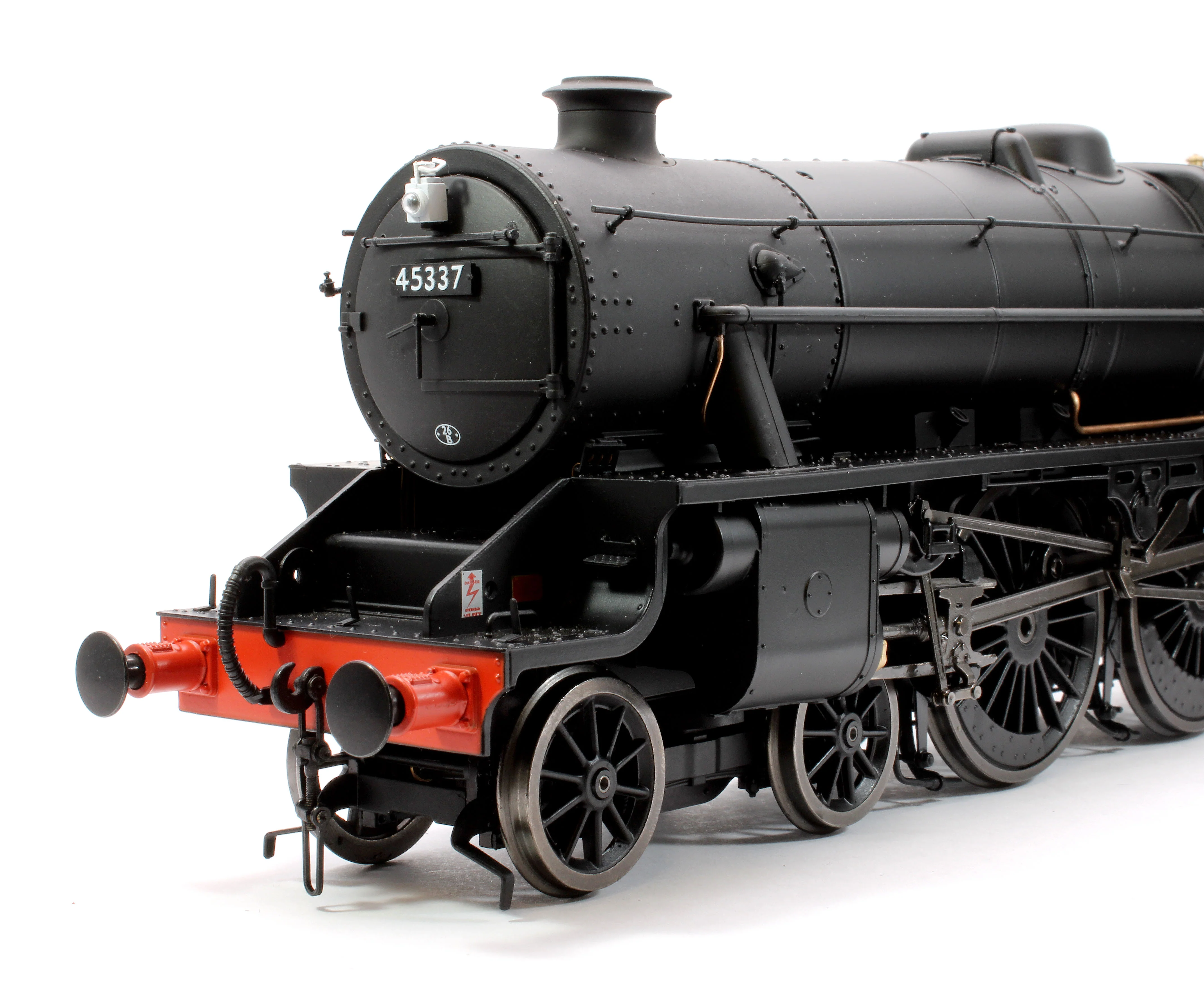 E1007S Stanier Class 5 4-6-0 "Black 5" Plain BR Black '45337' Welded Tender Steam Locomotive - DCC Sound - Image 6