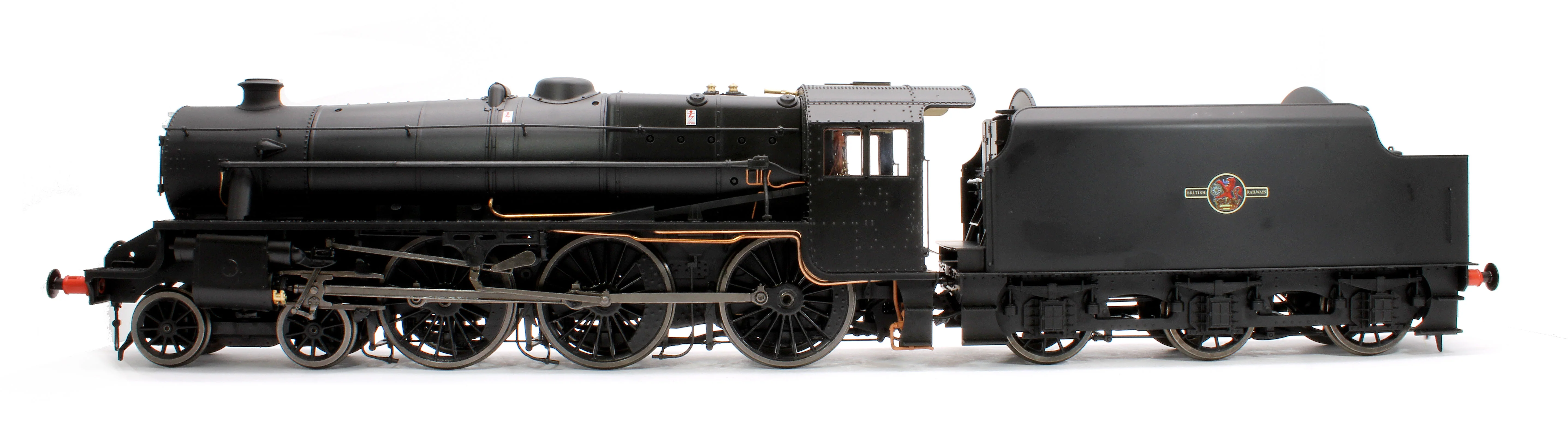 E1007U Stanier Class 5 4-6-0 "Black 5" Plain BR Black 'Un-numbered' Welded Tender Steam Locomotive - Image 2