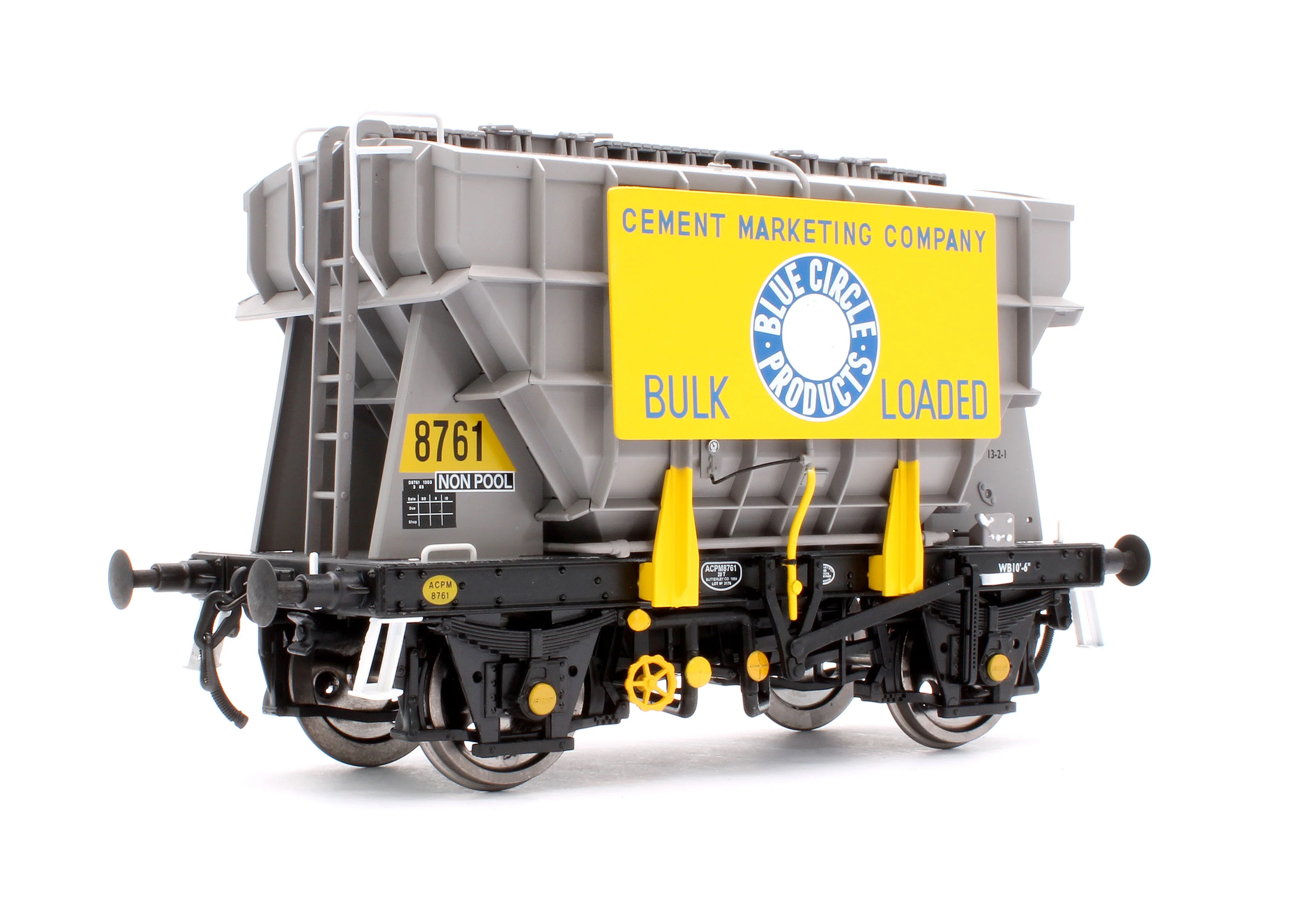 E3008A Presflo Wagon Plain Grey 8761 (TOPS w/Marketing Board)