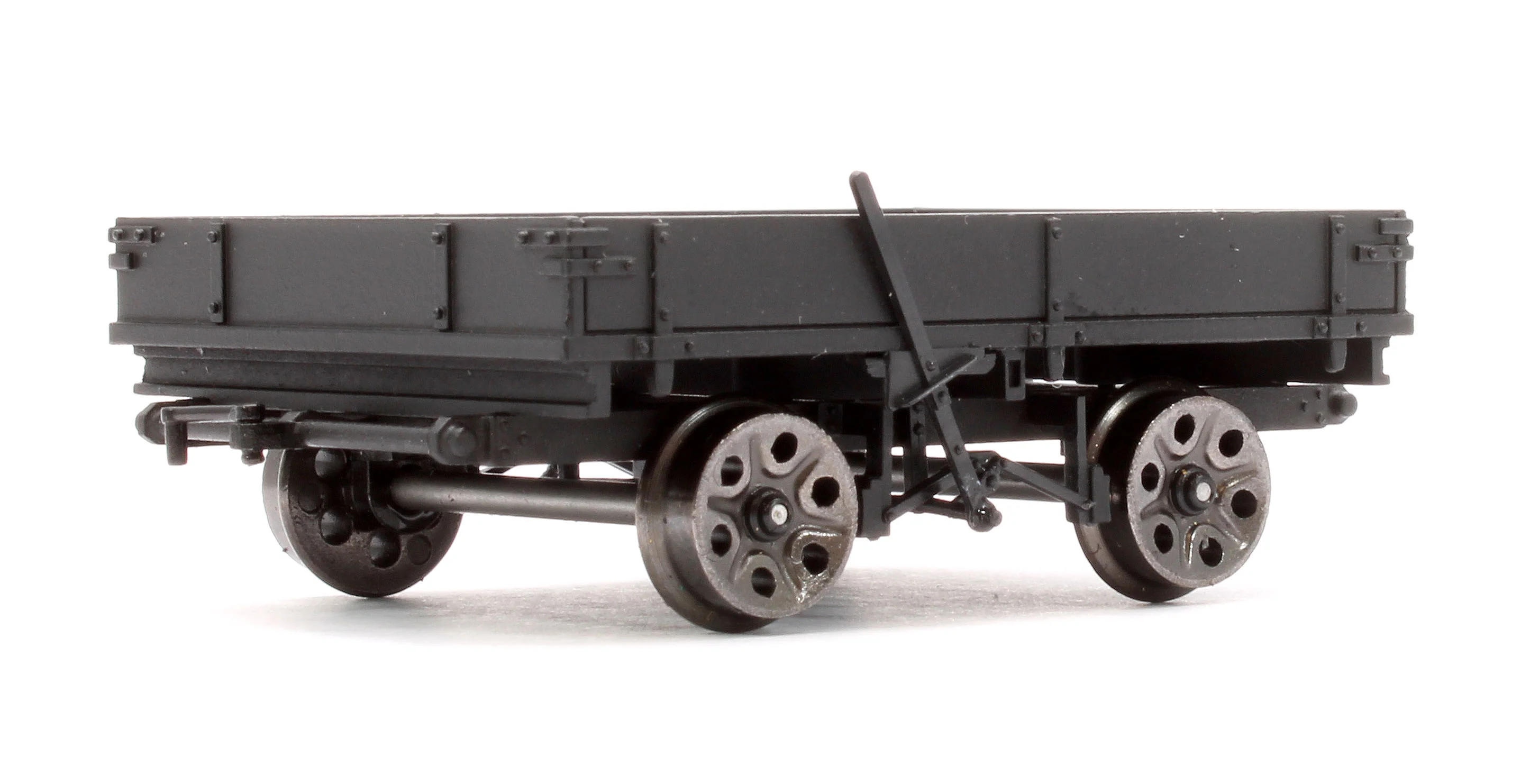 E3025 Wickham Planked Trailer, Plain Black