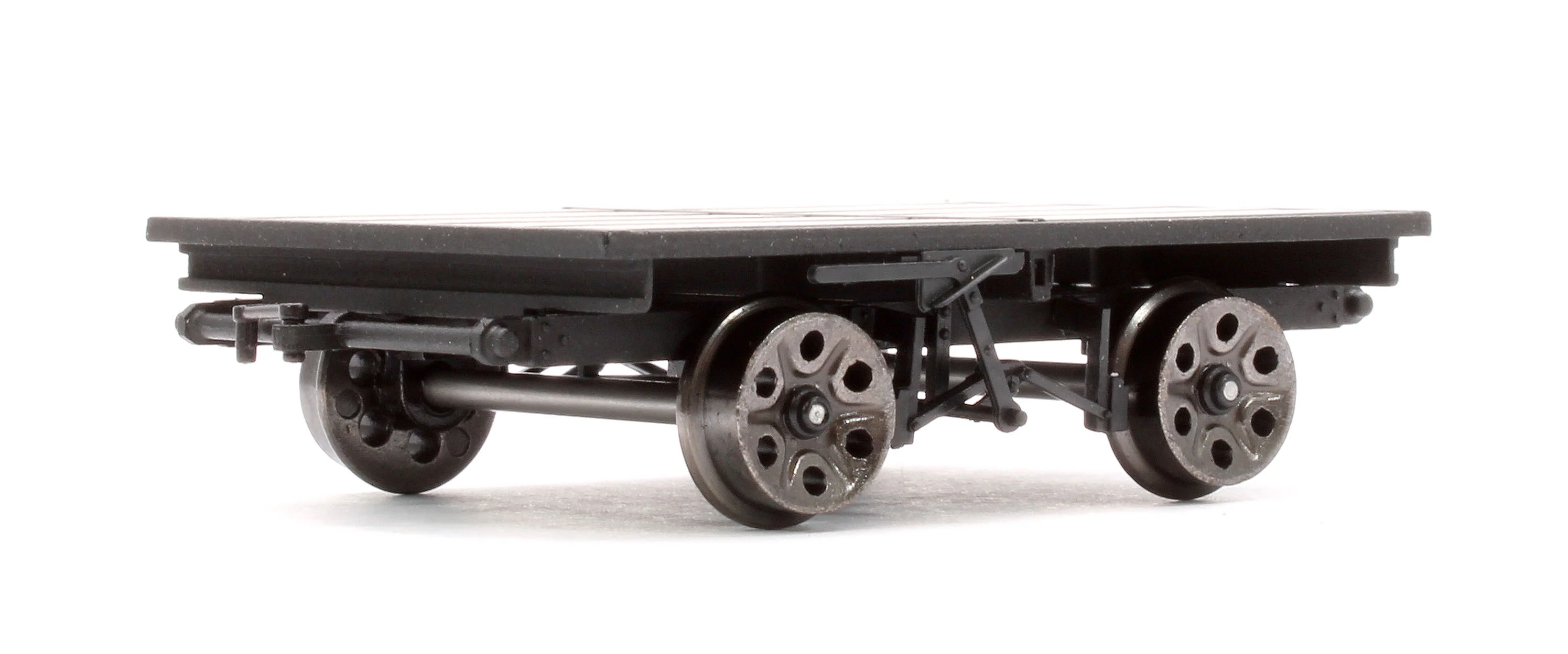 E3031 Wickham Flatbed Trailer, Plain Black