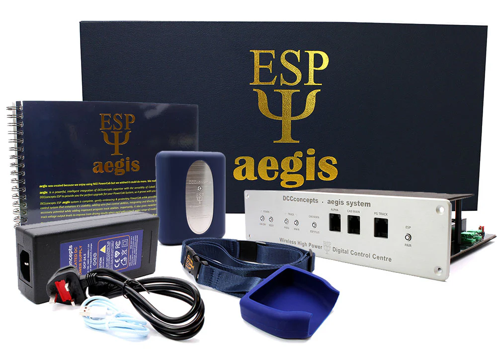 DCC-AEGIS.SET ESP Ψ Aegis 5 Amp Wireless System for PowerCab