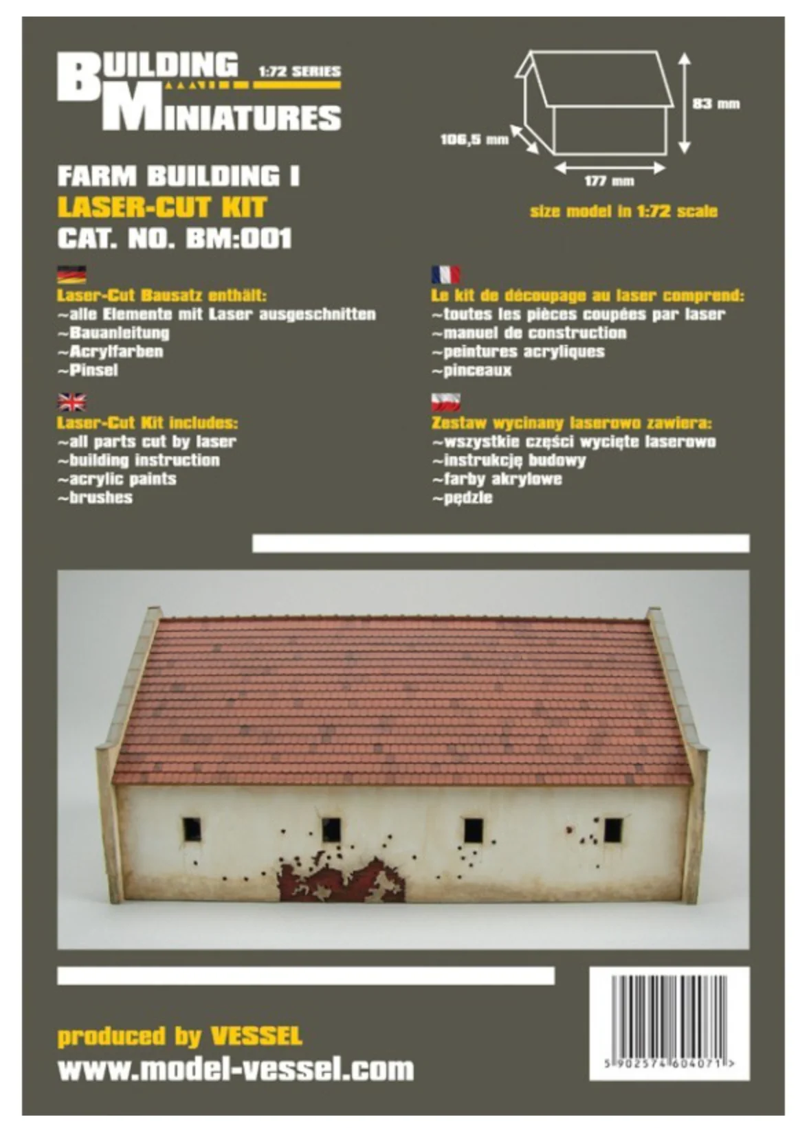BM:001 Farm Building I Kit - Image 2