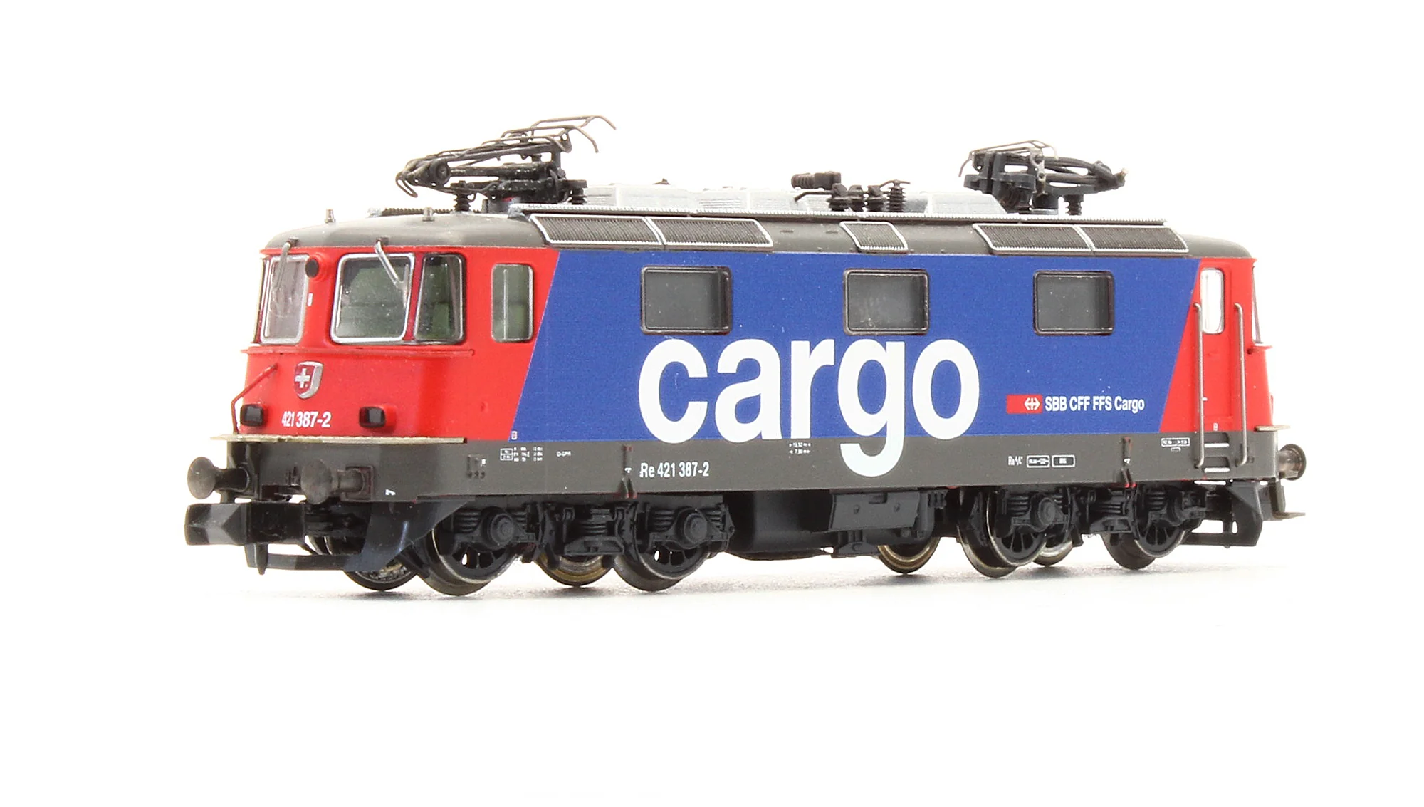734073 Pre-Owned SBB CFF FFS Cargo Re 421 387-2 Electric Locomotive - DCC Sound