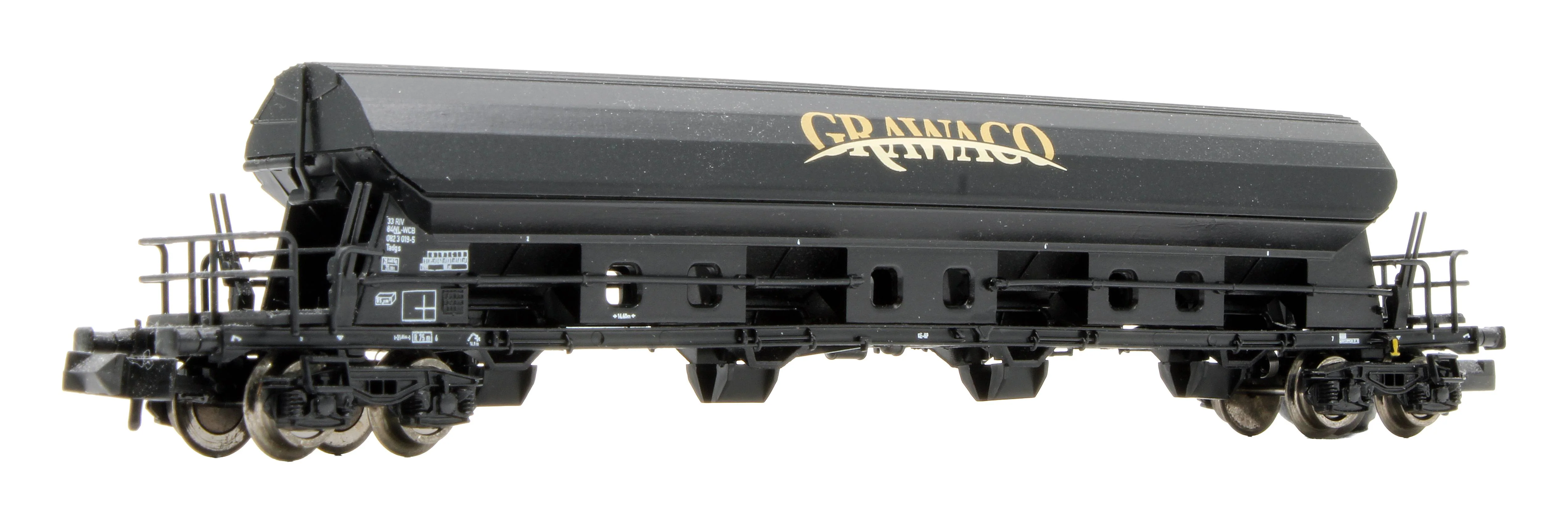 Pre-Owned 845419 N Swinging roof hopper car of the Grawaco - Image 2