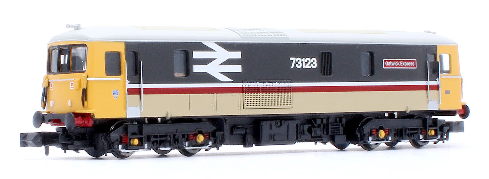 GM2210210D Class 73 123 'Gatwick Express' BR IC Executive Large No's Electro Diesel Locomotive - DCC Fitted - Image 4