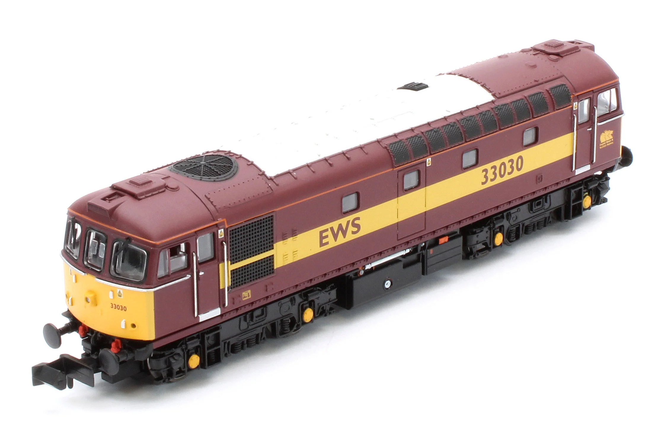 GM2210603D Class 33 030 EWS Red/Gold Diesel Locomotive - DCC Fitted - Image 11