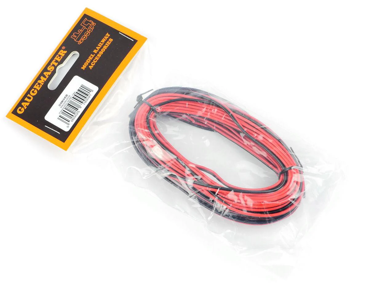 GM09RB GM09RB Red/Black Twinned Wire (14 x 0.15mm) 10m - Image 2