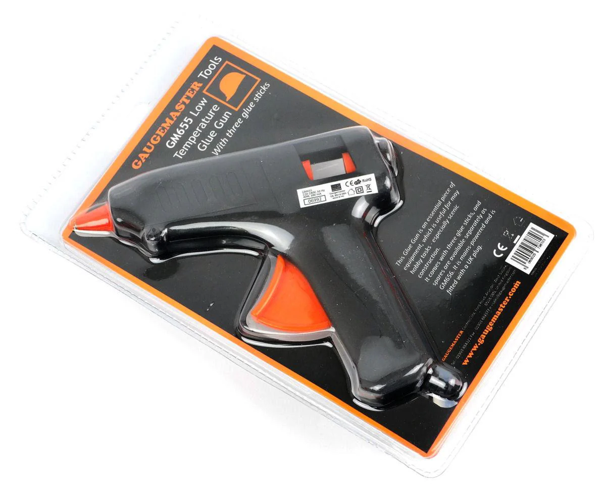 GM655 Low Temperature Glue Gun with 3 Glue Sticks - Image 2